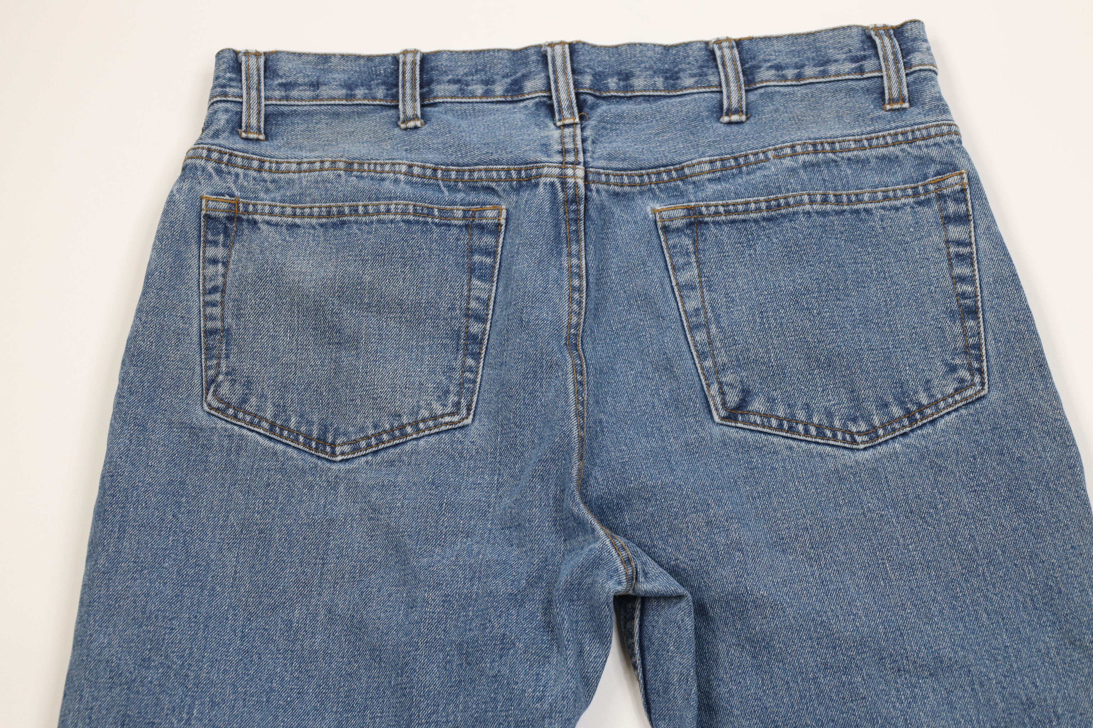 Vintage Vintage 90s Streetwear Wide Leg Denim Jeans Blue Cotton Size US 34 / EU 50 - 11 Thumbnail