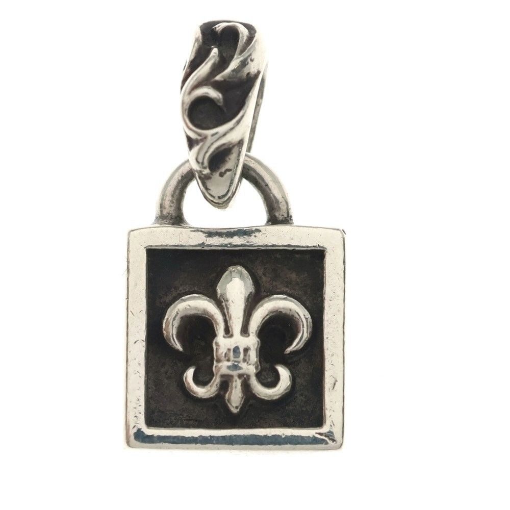 アクセサリー CHROME HEARTS FRAMED BS FLUER Chrome Hearts Chrome Hearts Frame BS Fleur Silver | Grailed