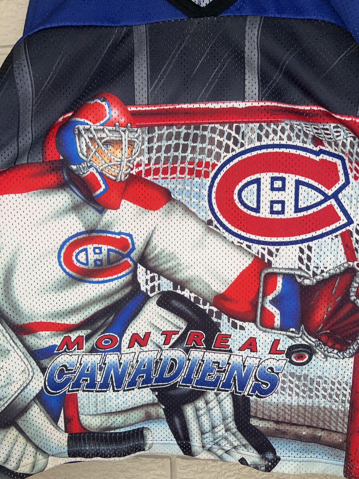 Ccm Vintage CCM Montreal Canadians AOP Mesh Jersey Size US XL / EU 56 / 4 - 2 Thumbnail