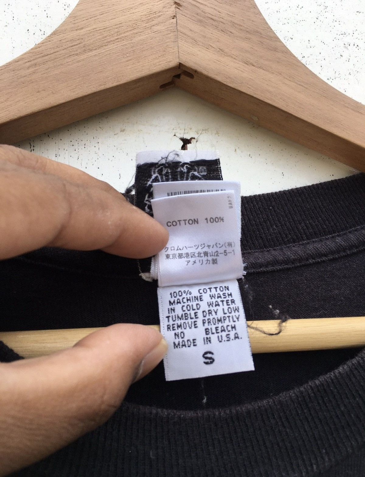 Chrome Hearts Rarest Chrome Hearts exclusively for United Arrows Tshirt Size US S / EU 44-46 / 1 - 21 Thumbnail