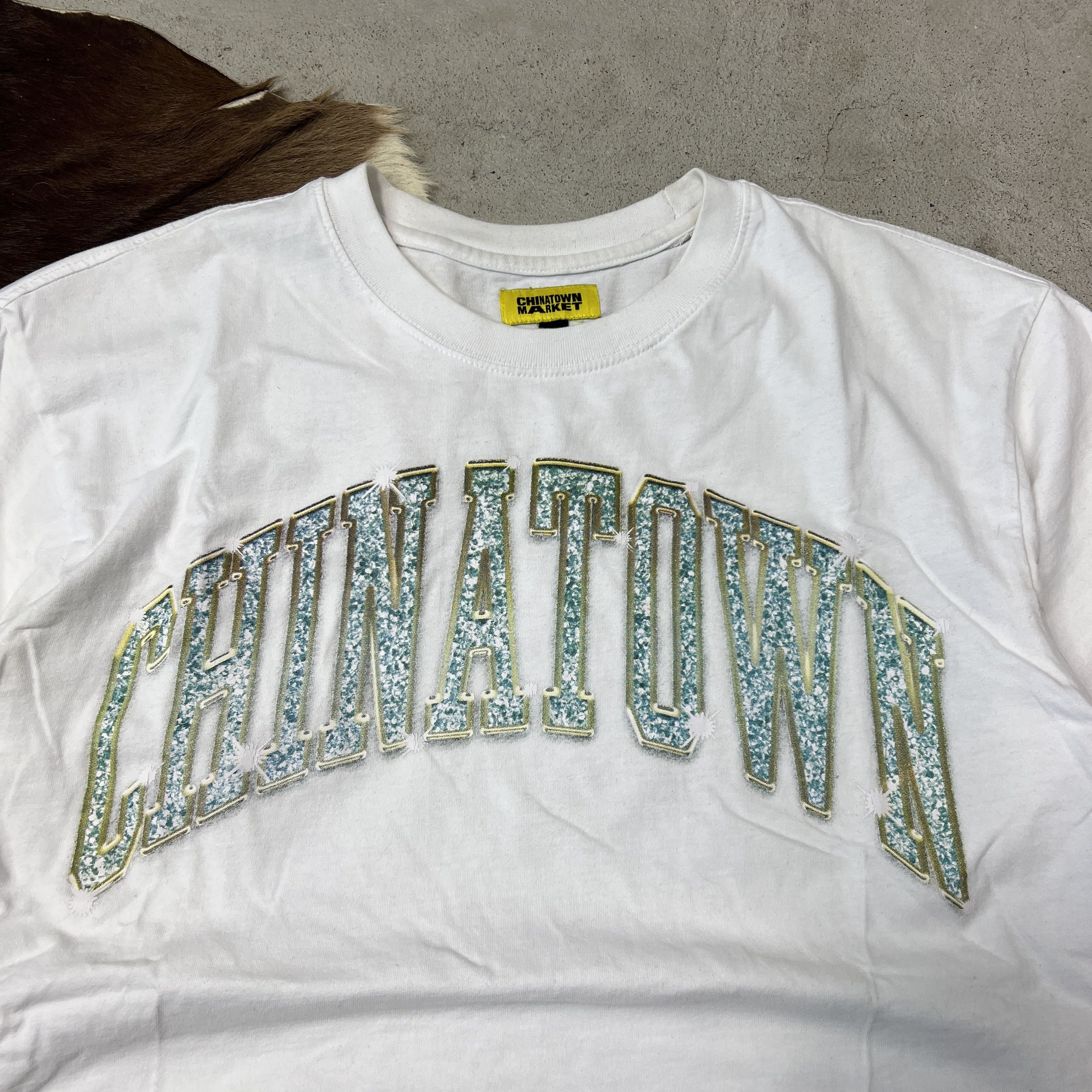 Vintage Vintage Streetwear Skater Chinatown Market T-shirt Y2K Size US M / EU 48-50 / 2 - 3 Thumbnail