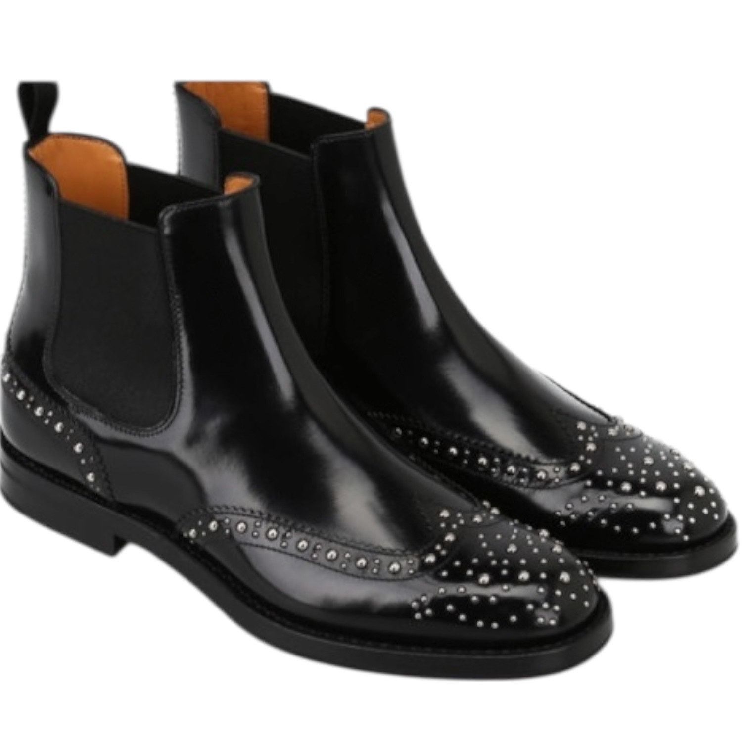 Church's Church’s Ketsby Met Studded Black Chelsea Boot- size EU 35 Size US 5 / IT 35 - 1 Thumbnail