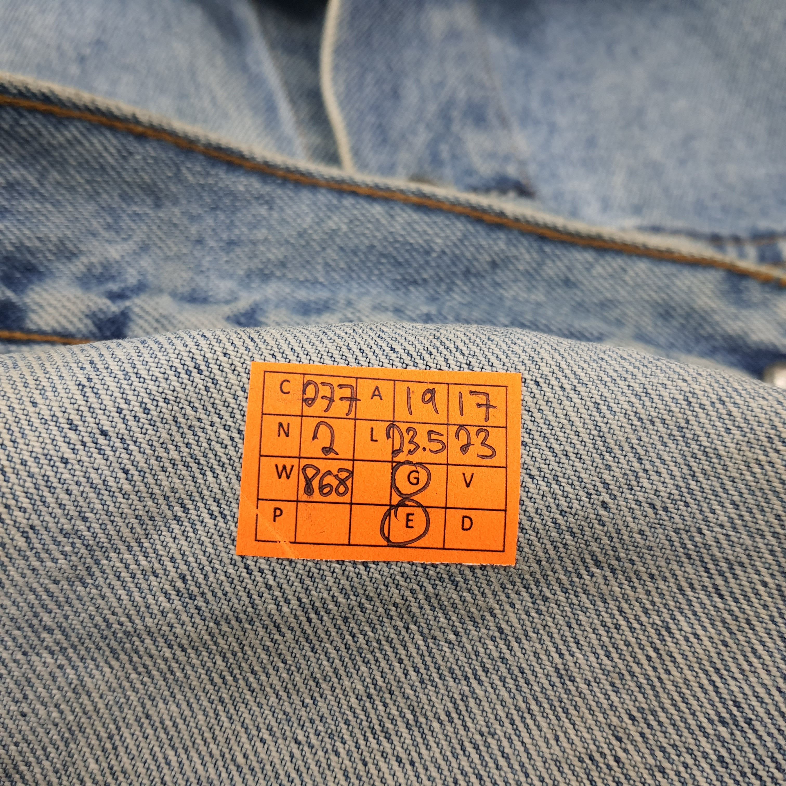 Levi's Vintage 90s Levi’s Custom Jamiroquai Buffalo Denim C277N2 Size US S / EU 44-46 / 1 - 11 Thumbnail