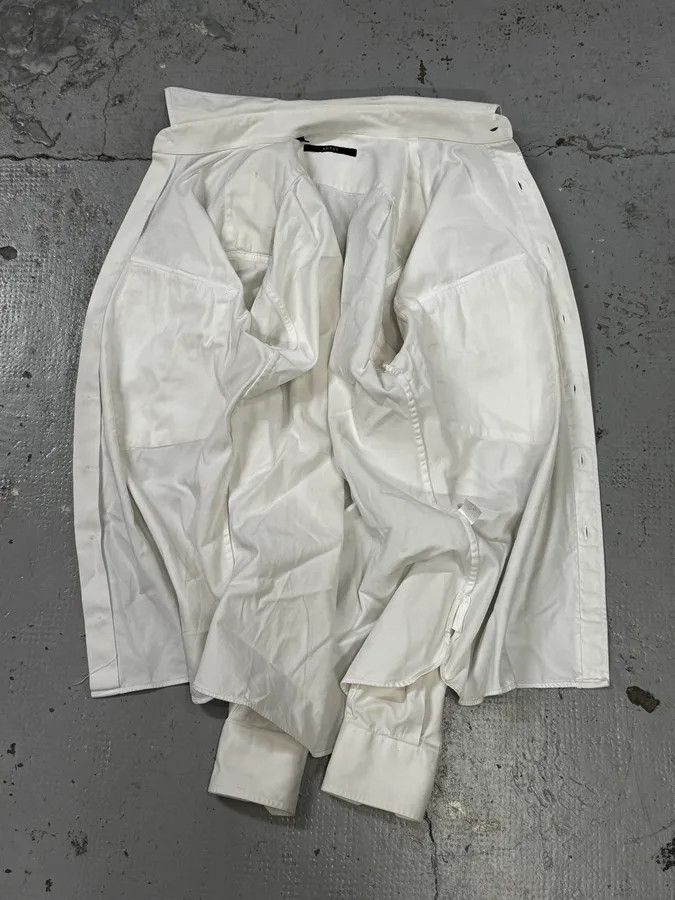 Gucci SS2002 Gucci White Cargo Safari Shirt by Tom Ford Size US L / EU 52-54 / 3 - 8 Thumbnail
