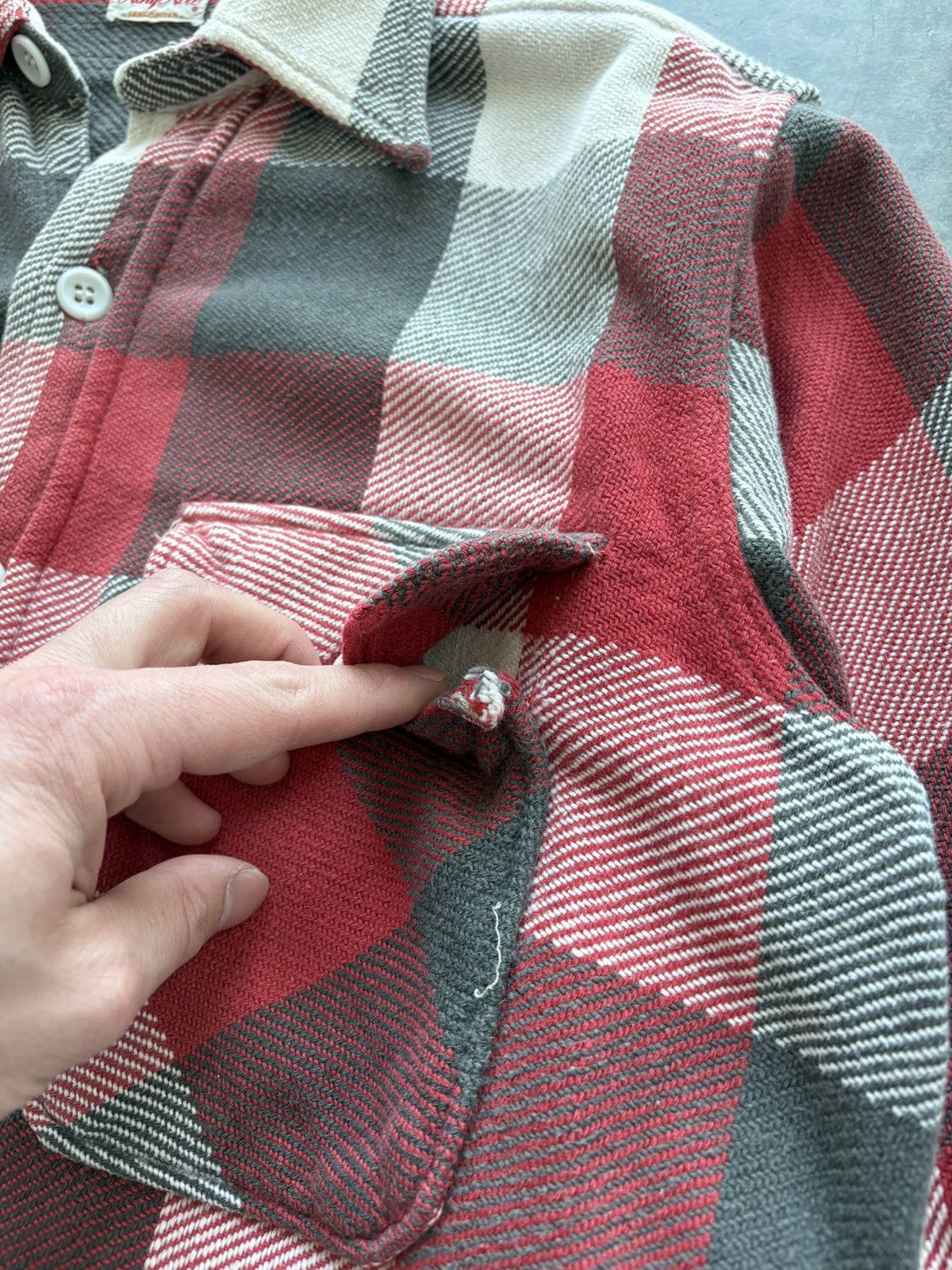 Vintage Vintage 1950s Sanforized King Kole Cotton Flannel Woven Size US L / EU 52-54 / 3 - 6 Thumbnail