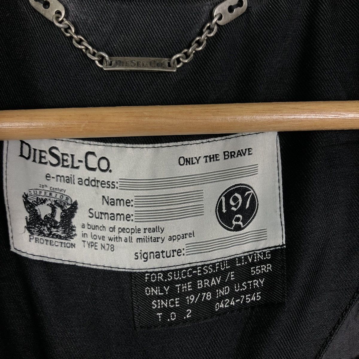 Diesel 🔥Bondage Parachute Biker Long Jacket Robed Design Diesel Size US M / EU 48-50 / 2 - 17 Thumbnail