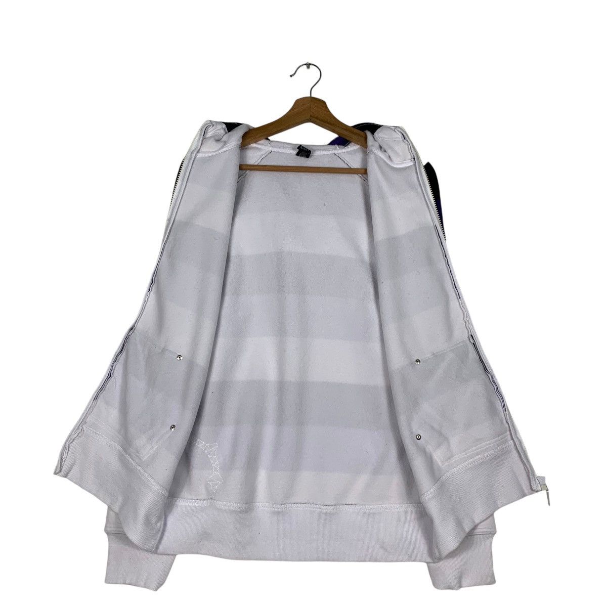 Empyre EMPYRE Striped Zipper Hoodies Sweatshirt #1249-C56 Size US L / EU 52-54 / 3 - 13 Thumbnail