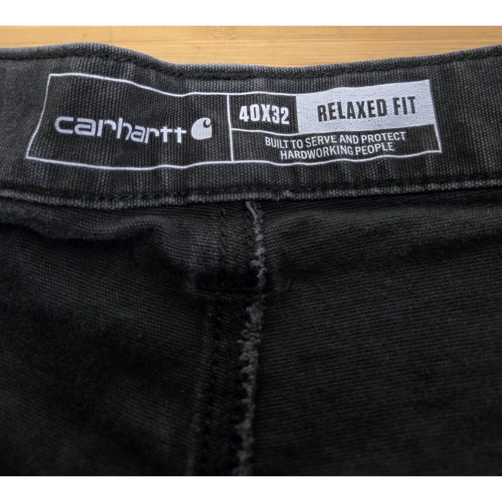 Carhartt Carhartt Pants Mens 40x32 Gray Rugged Flex Relaxed Work Utility Durable Canvas Cotton Spandex Size US 40 / EU 56 - 6 Thumbnail