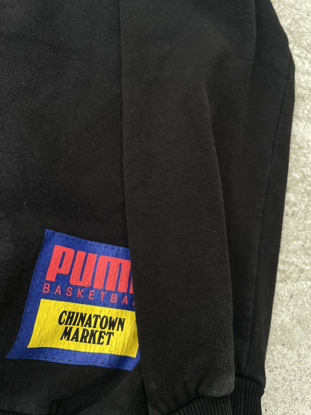 Puma Black puma vintage hoodie Size US L / EU 52-54 / 3 - 12 Thumbnail