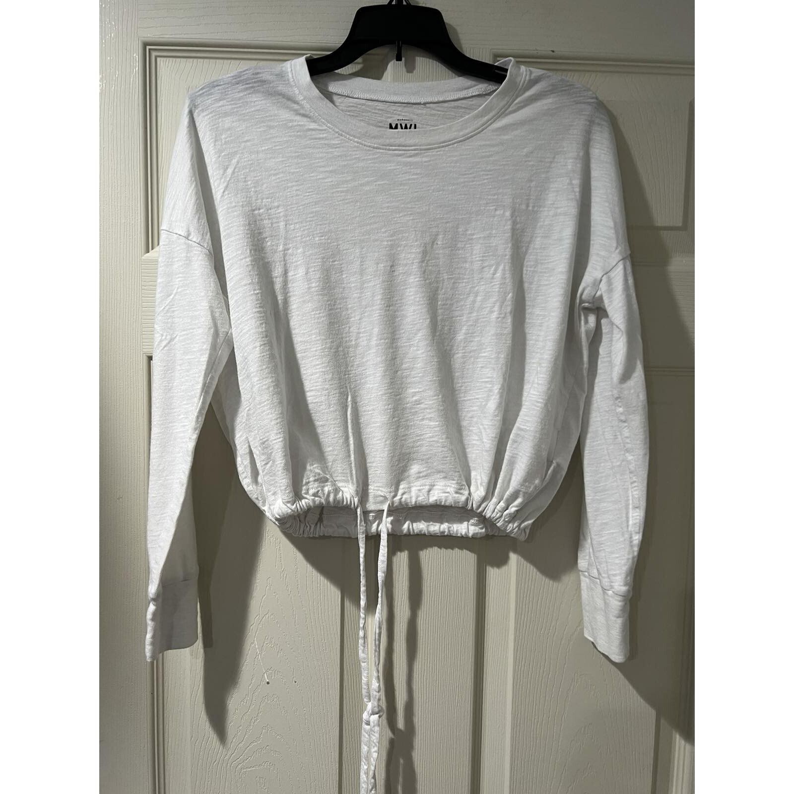 & Other Stories MWL Madewell Women's tie waist long Cotton Size XS A001782 Size XS / US 0-2 / IT 36-38 - 2 Thumbnail
