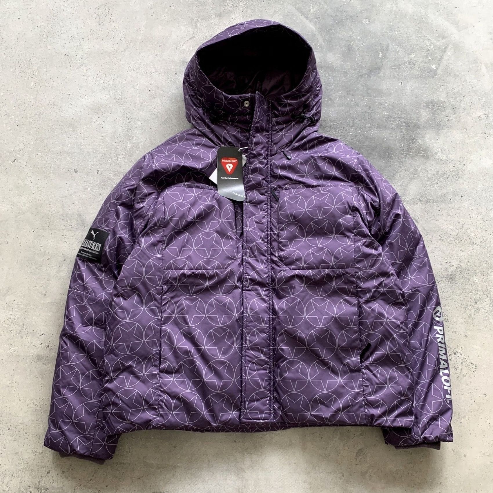 Puma PUMA PUFFER JACKET MEN'S SIZE L PURPLE PRIMALOFT Full Zip Jacket Size US L / EU 52-54 / 3 - 2 Thumbnail