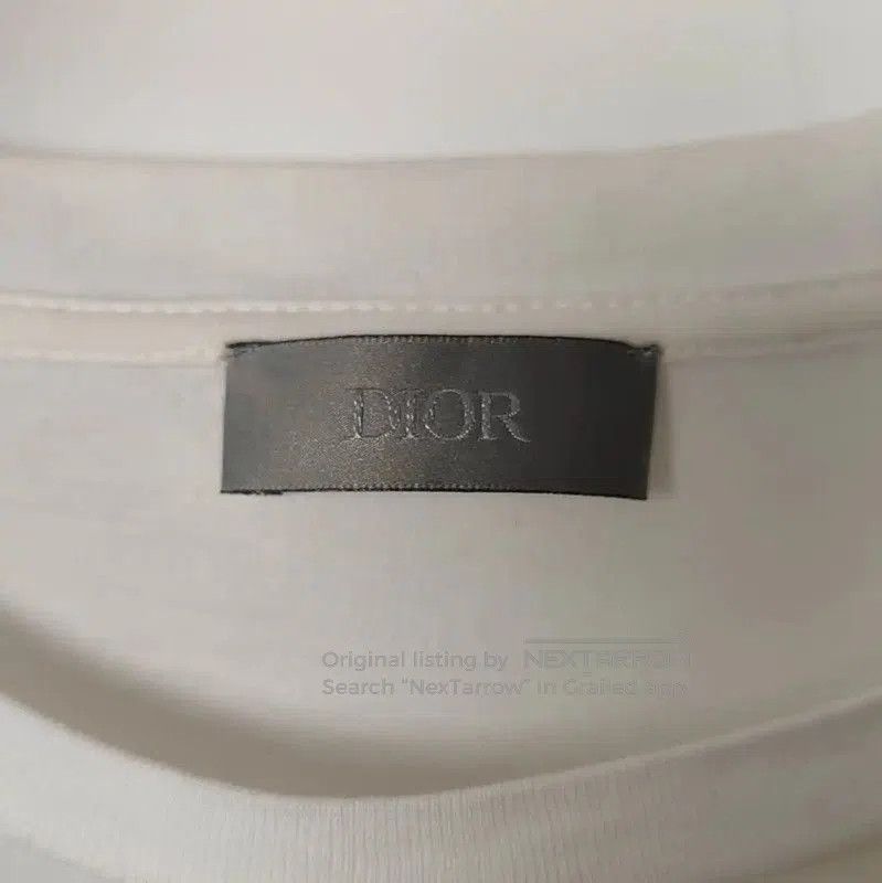 Dior Dior White Cotton Men's T-Shirt . Size US XS / EU 42 / 0 - 3 Thumbnail