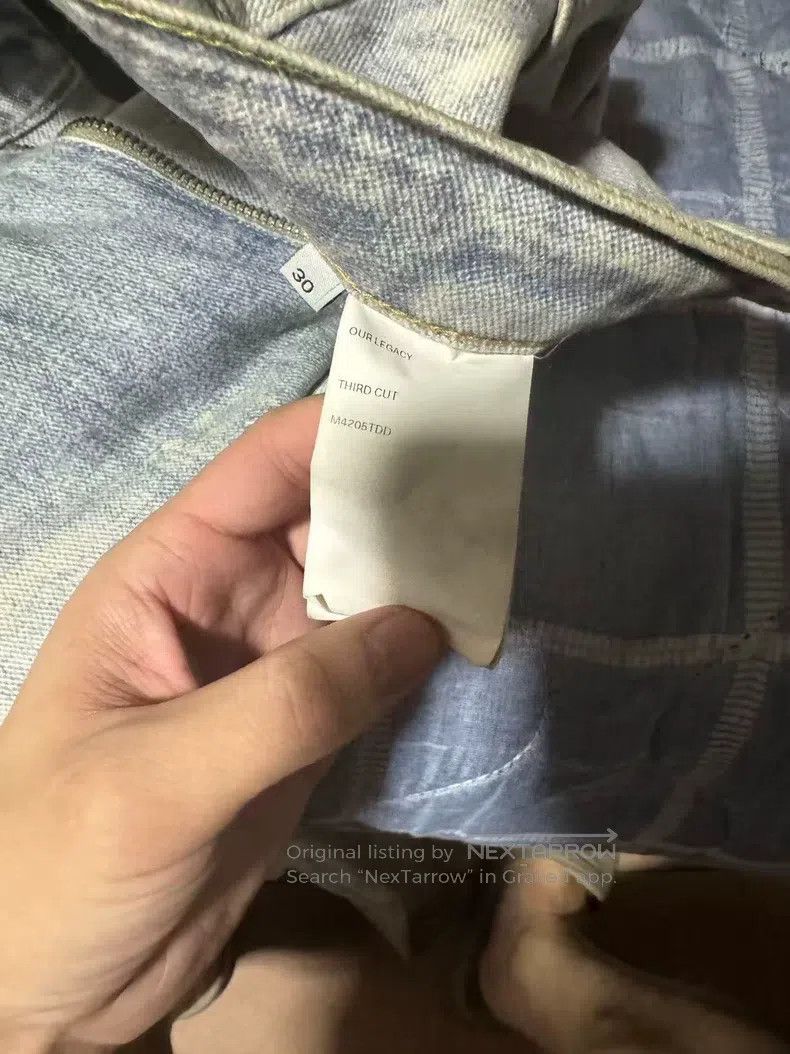 Other Our Legacy Digital 3D Printed Jeans Size US 30 / EU 46 - 6 Thumbnail
