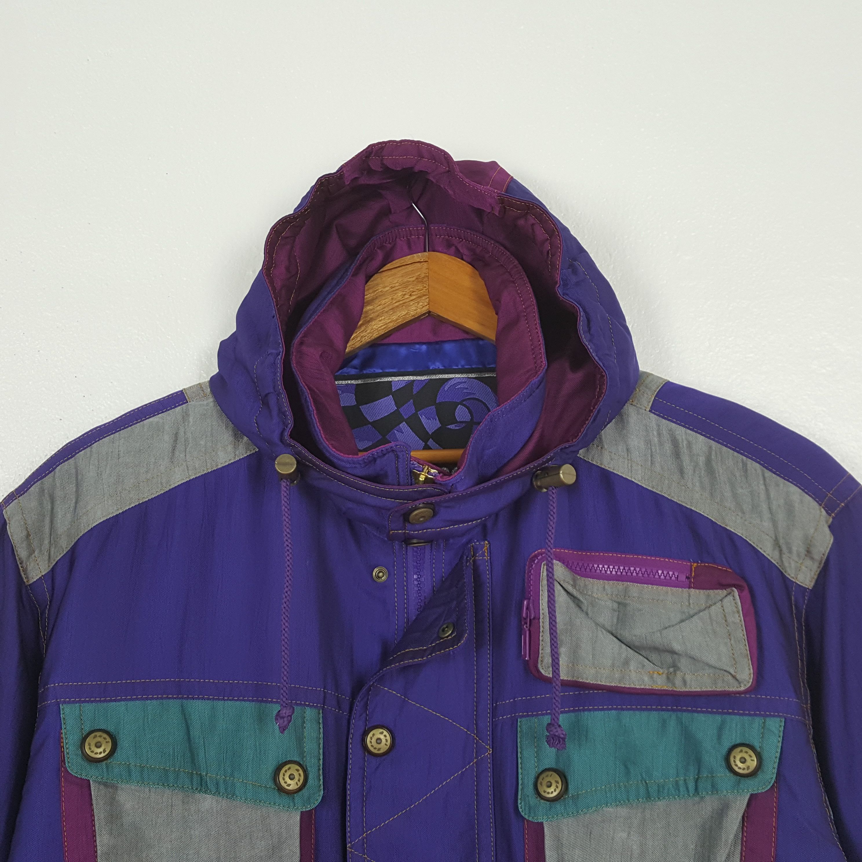 Vintage Anzi Besson Japanese Brand Ski Winter Snow Jacket C320N23 Size US L / EU 52-54 / 3 - 2 Thumbnail