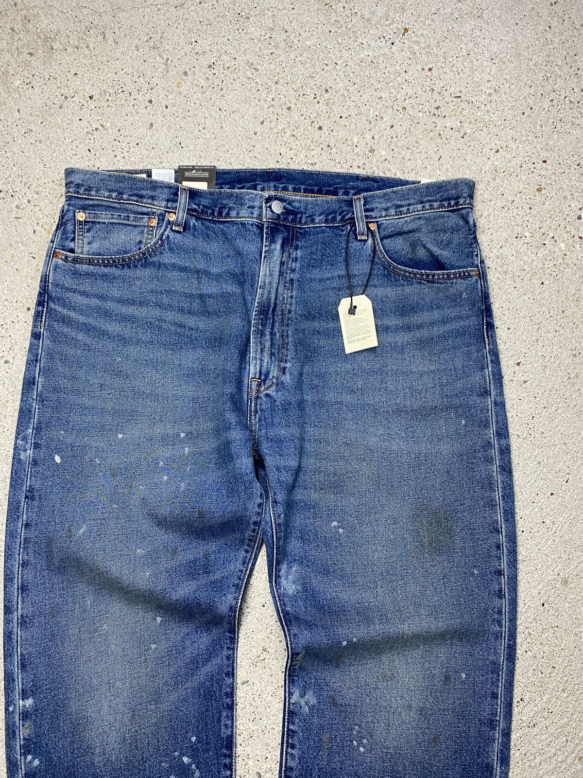 Levi's Vintage Clothing Levis 551 new with tags jeans paint trashed 1961 Size US 42 / EU 58 - 2 Thumbnail