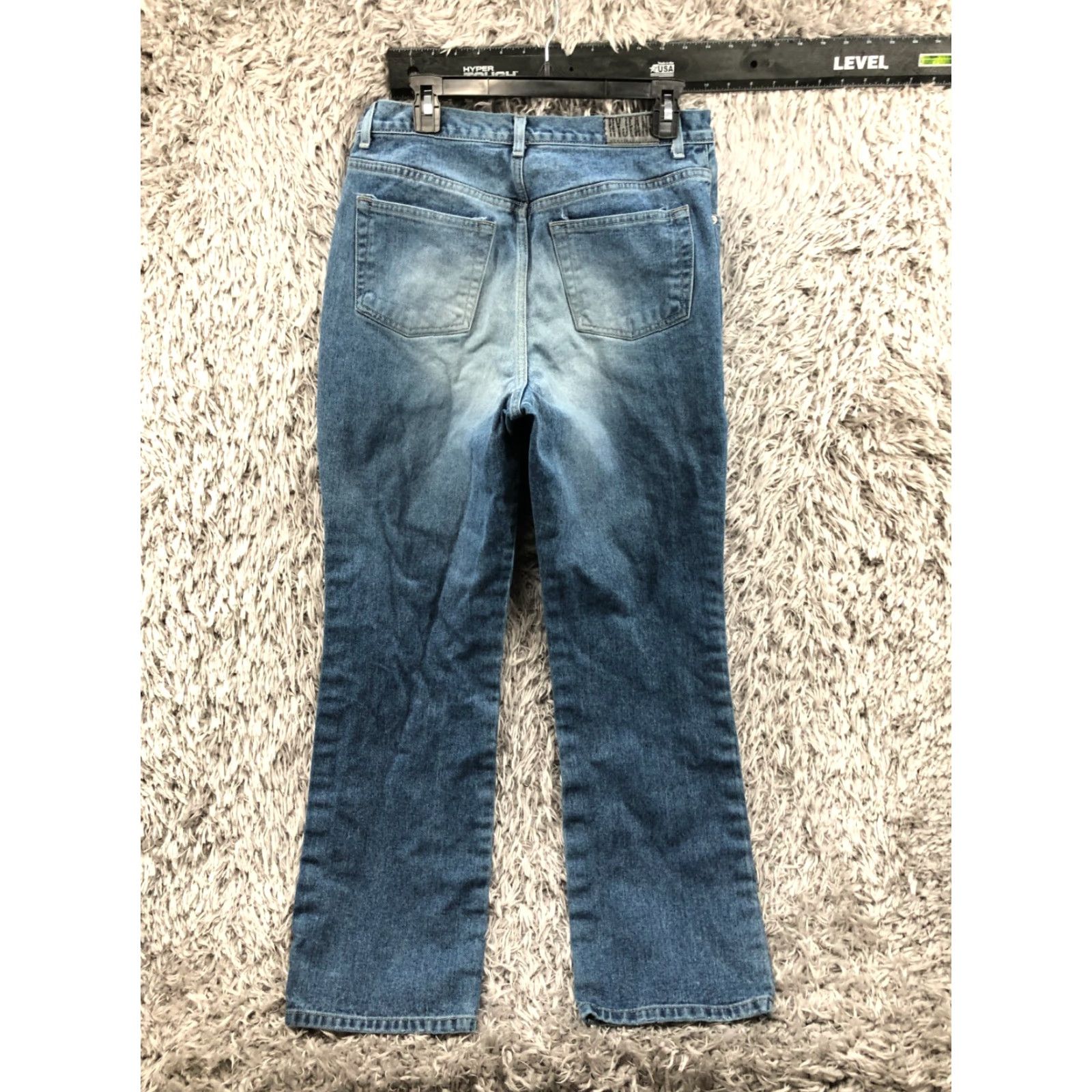 Vintage VINTAGE NY Jeans Bootcut Size 14 Womens Medium Wash Blue Bleached Size 36" / US 14 / IT 50 - 5 Thumbnail