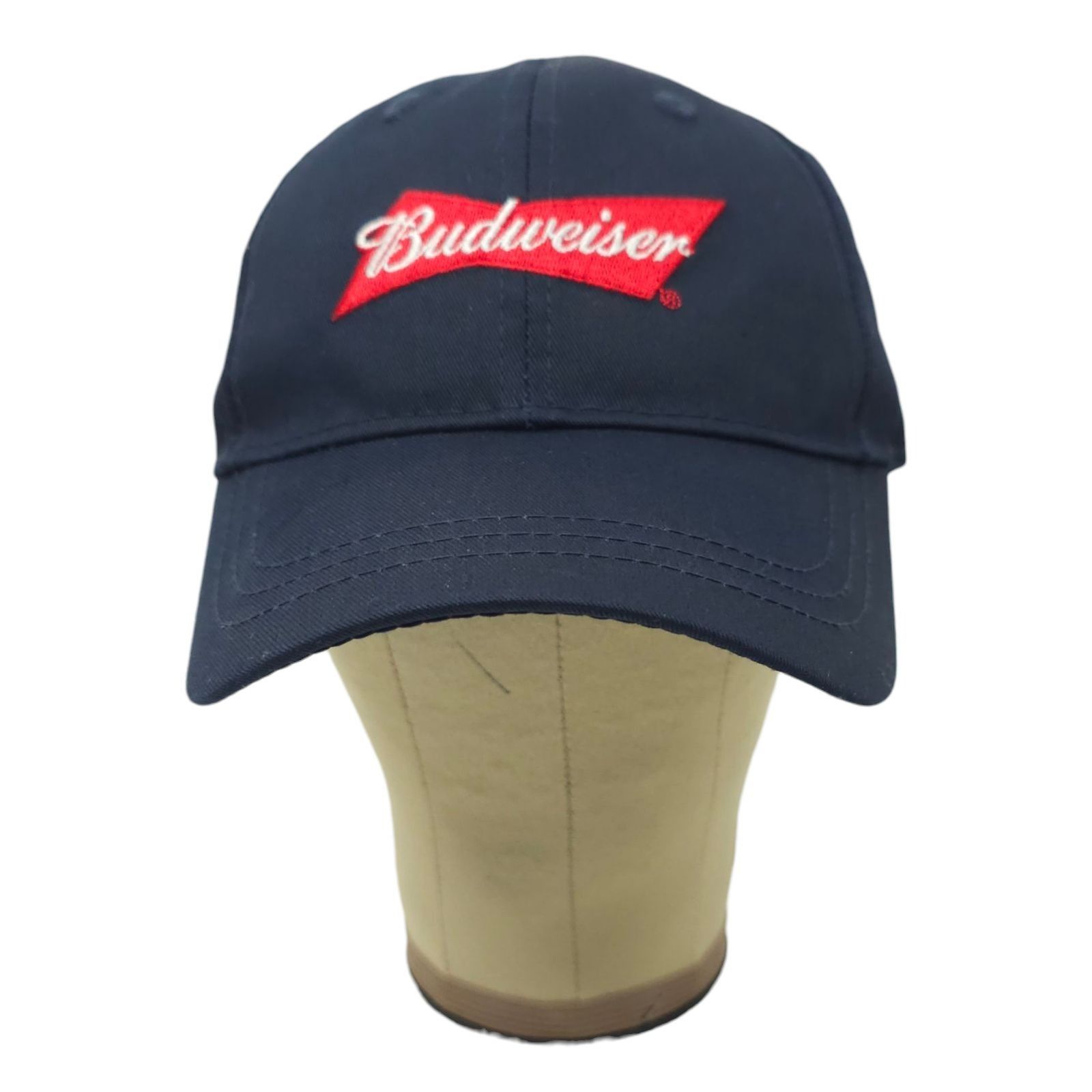 Budweiser Budweiser Strapback Cap Embroidered Logo Trucker Baseball Size ONE SIZE - 12 Thumbnail