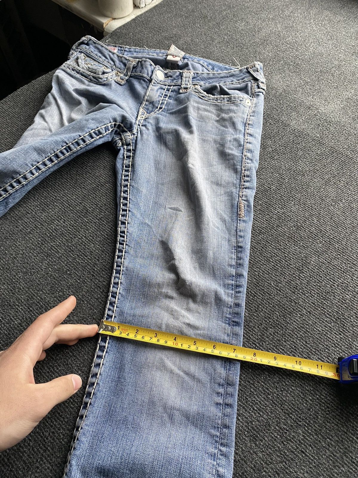 True Religion 🔥Opium Punk True Religion Bootcut Vintage jeans 30 women Size 30" / US 8 / IT 44 - 13 Thumbnail