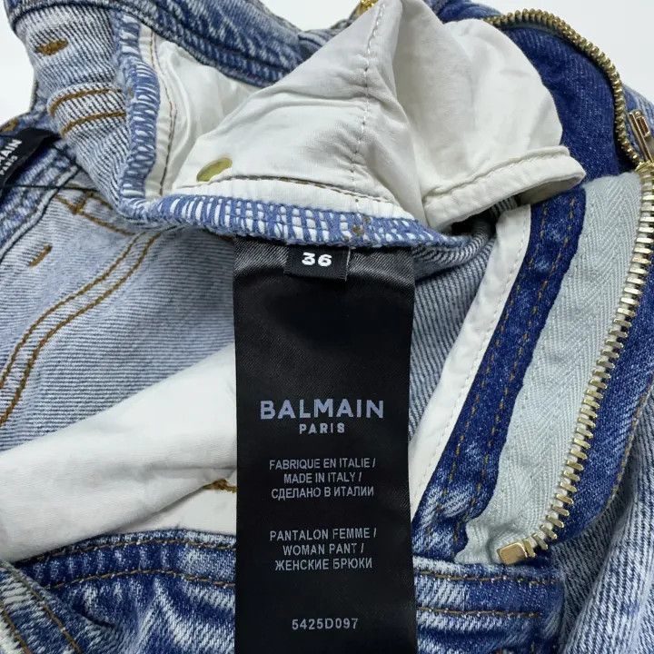 Other Balmain Blue Casual Button Shorts -2507 Size US 36 / EU 52 - 2 Thumbnail