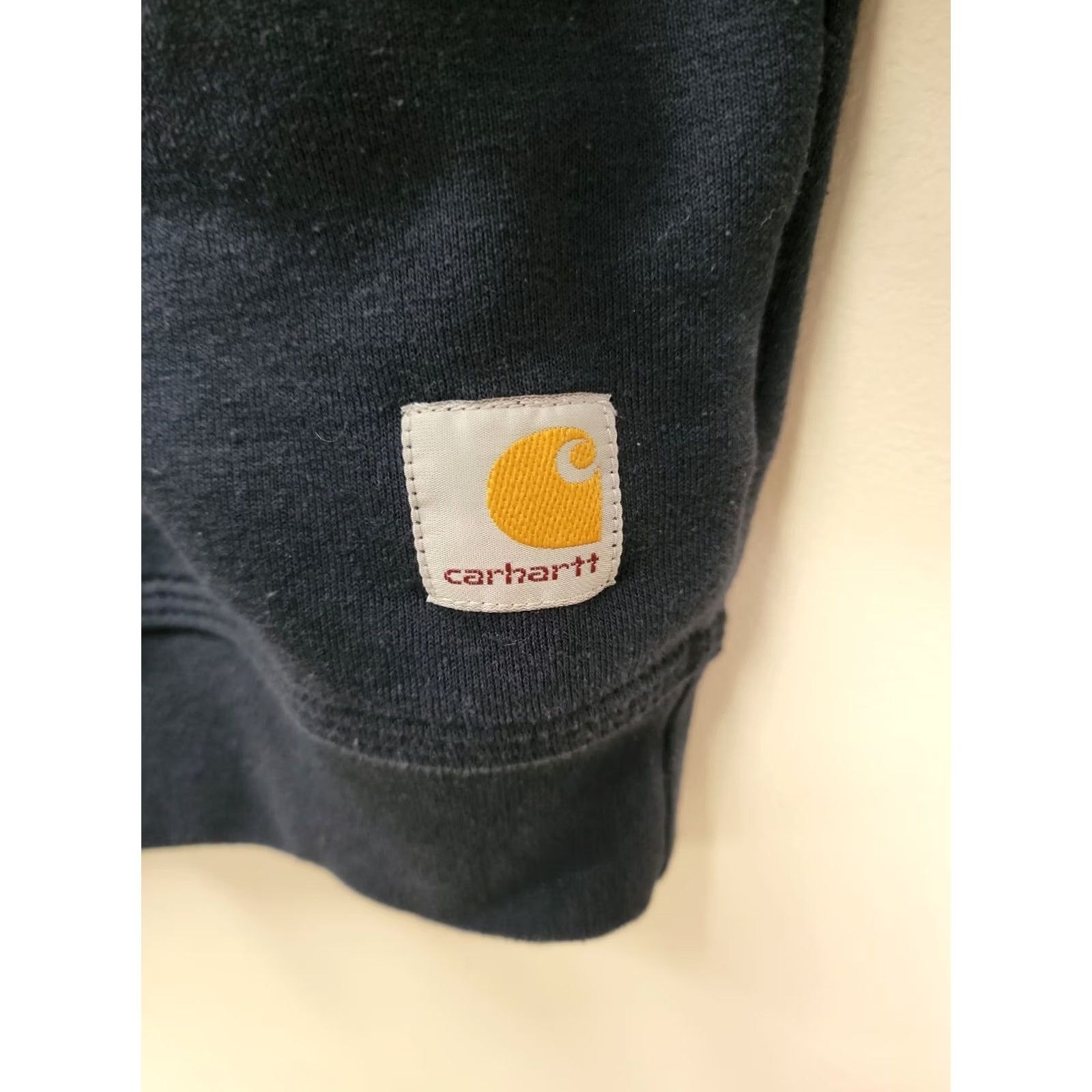 Carhartt VINTAGE Carhartt Sweatshirt Mens 2XL Crew Neck Embroidered Pullover Blue Cotton Knit Heavyweight Size US XXL / EU 58 / 5 - 3 Thumbnail