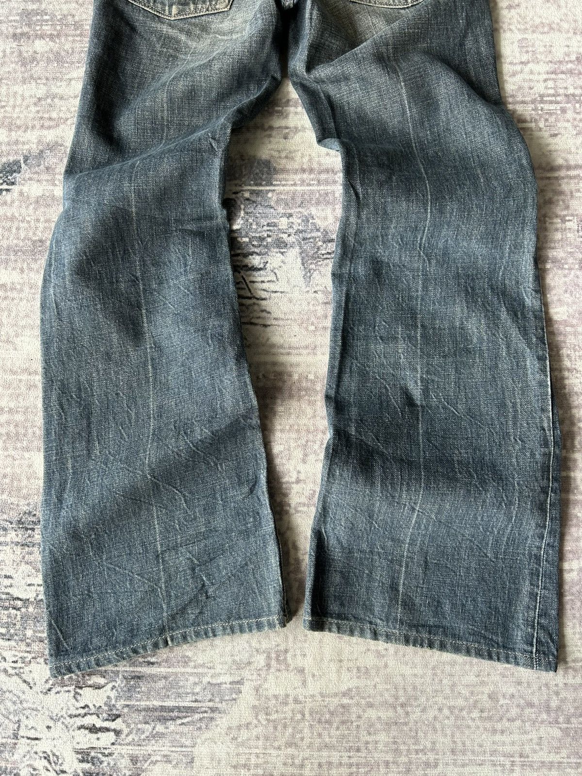 Marithe + Francois Girbaud MFG Flared Washed Jeans Size 27" / US 4 / IT 40 - 7 Thumbnail