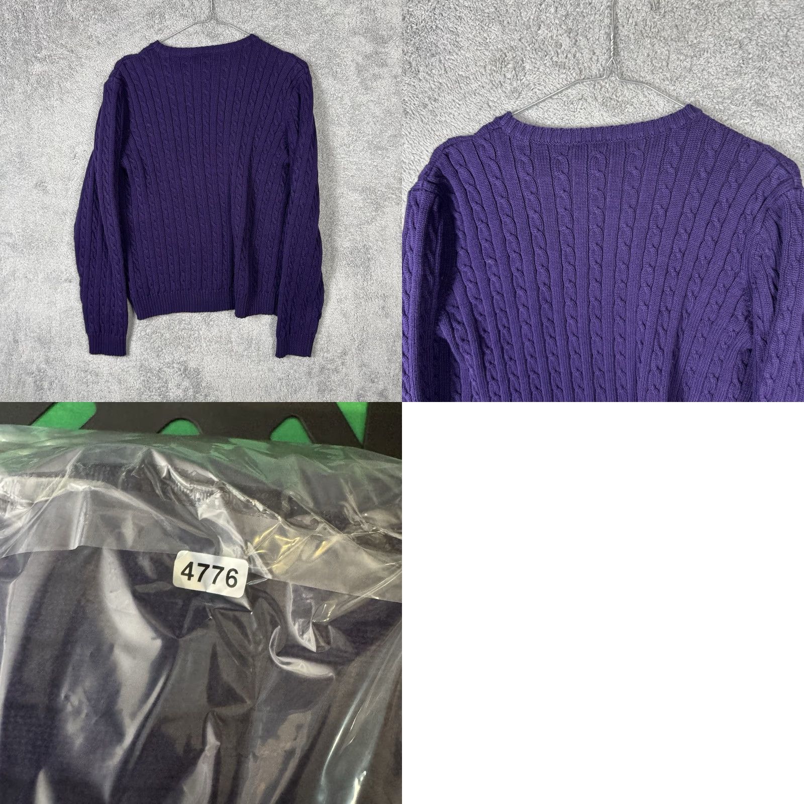 Ralph Lauren VINTAGE Lauren Ralph Lauren Sweater Women XL Cable Knit Pullover Size XL / US 12-14 / IT 48-50 - 8 Thumbnail
