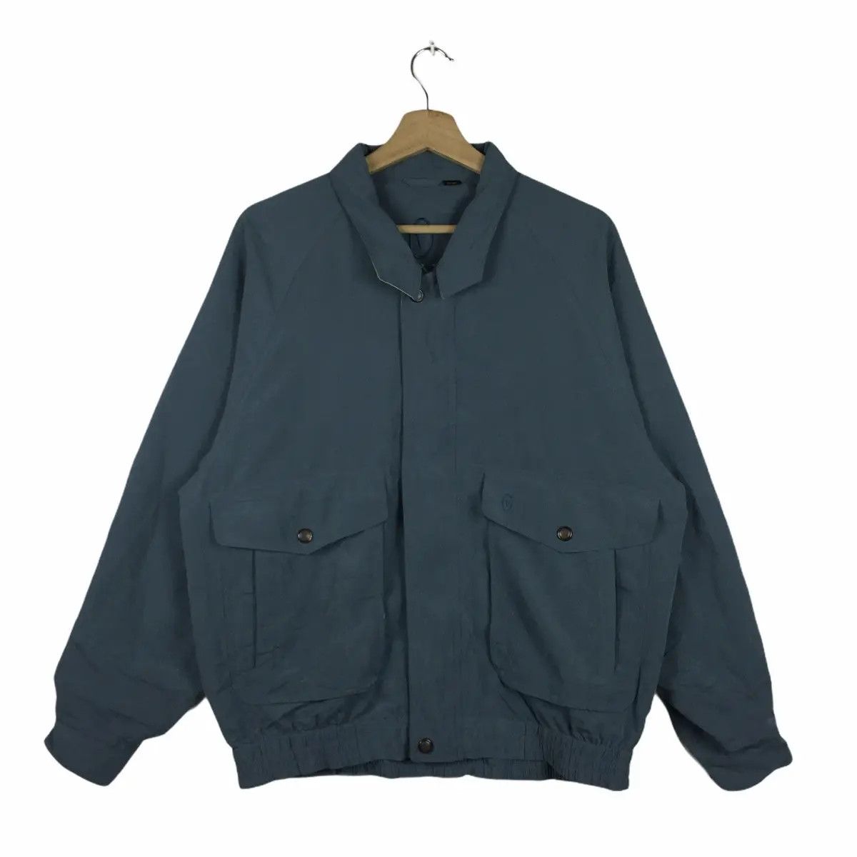 Vintage Vtg GIANNI VALENTINO Baracuta Jacket Parka Trench Outdoor Size US L / EU 52-54 / 3 - 1 Thumbnail