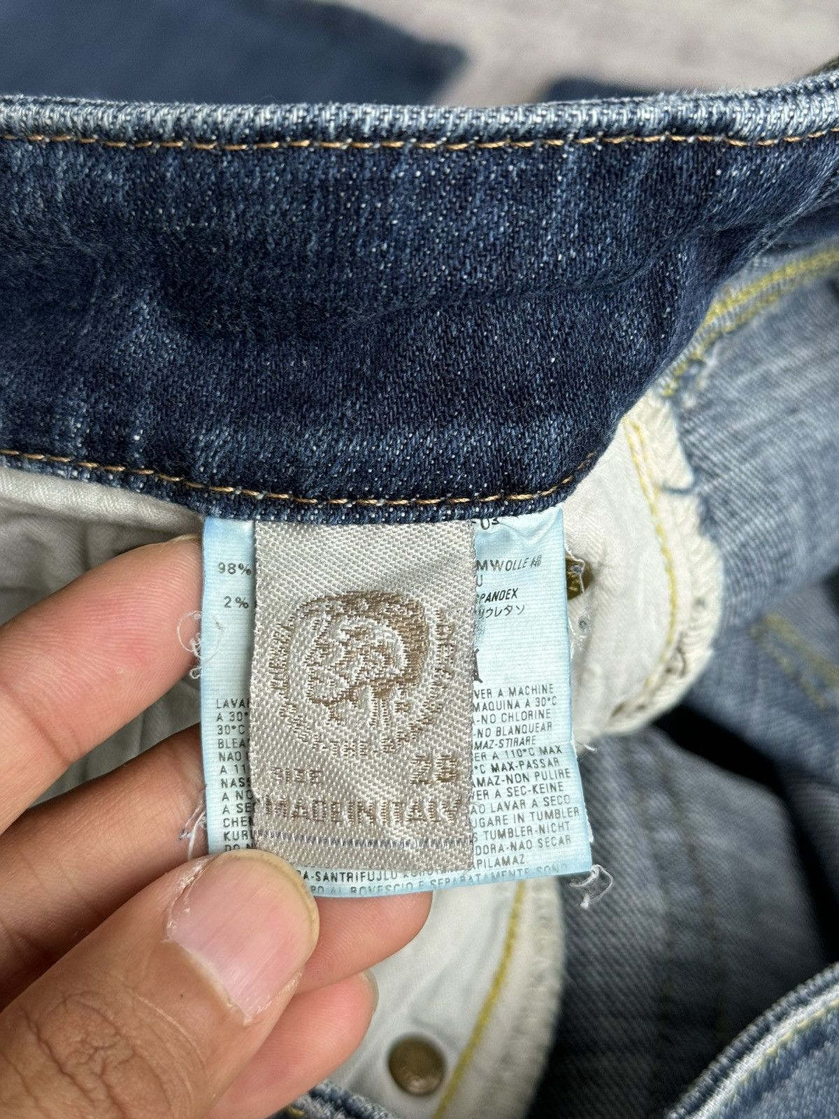 Diesel Vintage Diesel Super Flared Denim / Tornado Goa Mart Size US 31 - 10 Thumbnail