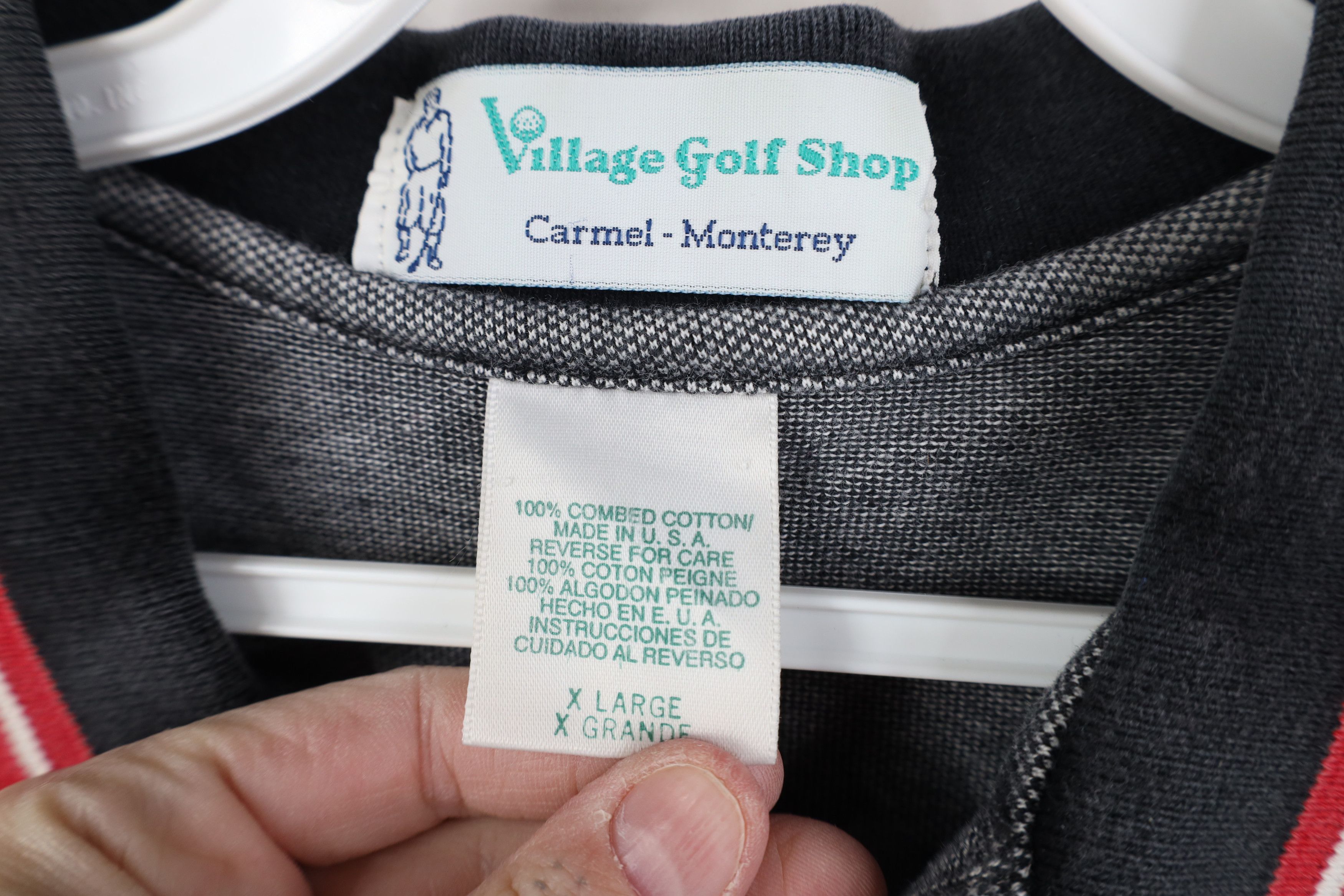 Vintage Vintage 90s Spell Pebble Beach Golf Course Polo Shirt USA Size US XL / EU 56 / 4 - 6 Thumbnail