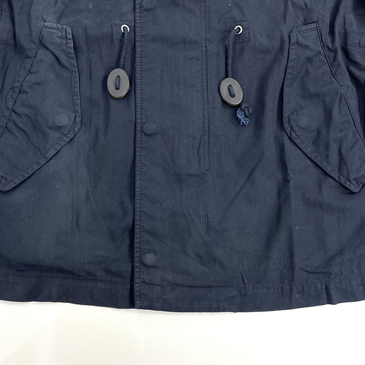 CABANE de ZUCCa × Issey Miyake × Zucca Vintage Zucca by Issey Miyake Fishtail Military Jacket Size US M / EU 48-50 / 2 - 8 Thumbnail