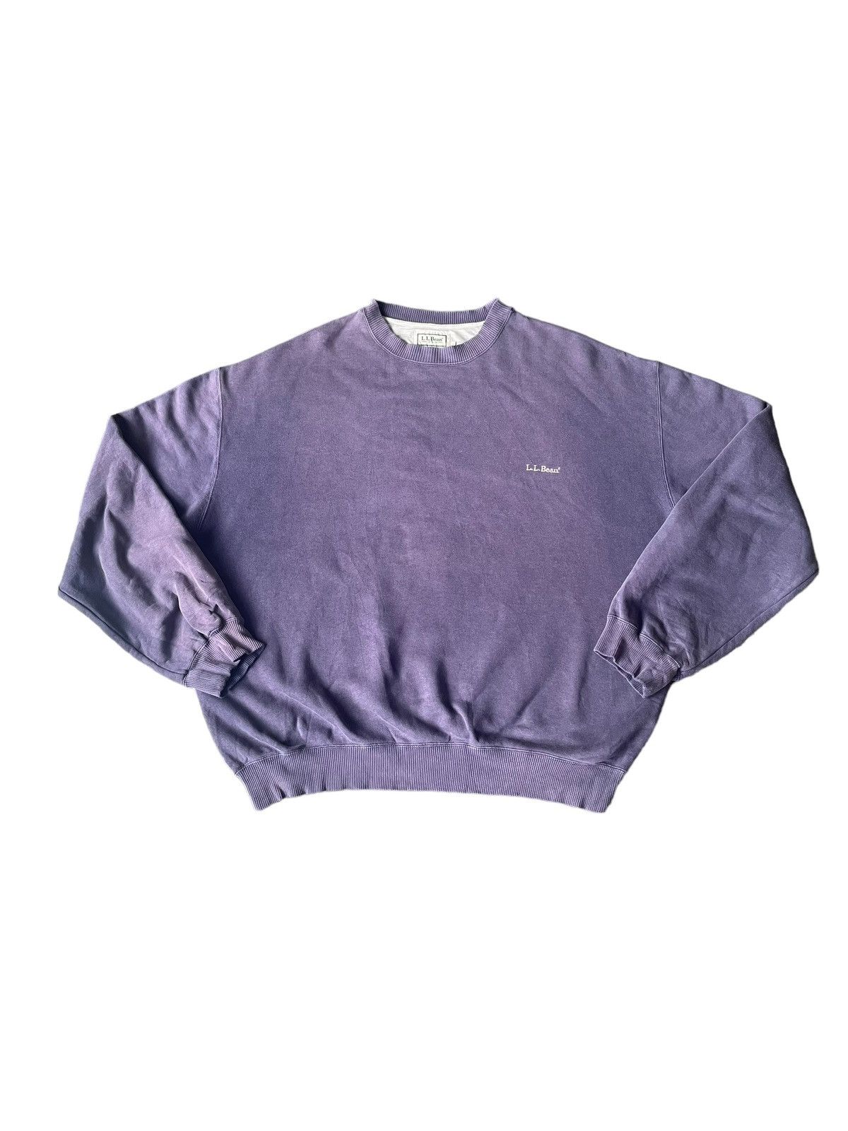 L.L. Bean × Vintage Vintage L.L.Bean Faded Distressed Crewneck Size US XXL / EU 58 / 5 - 1 Thumbnail