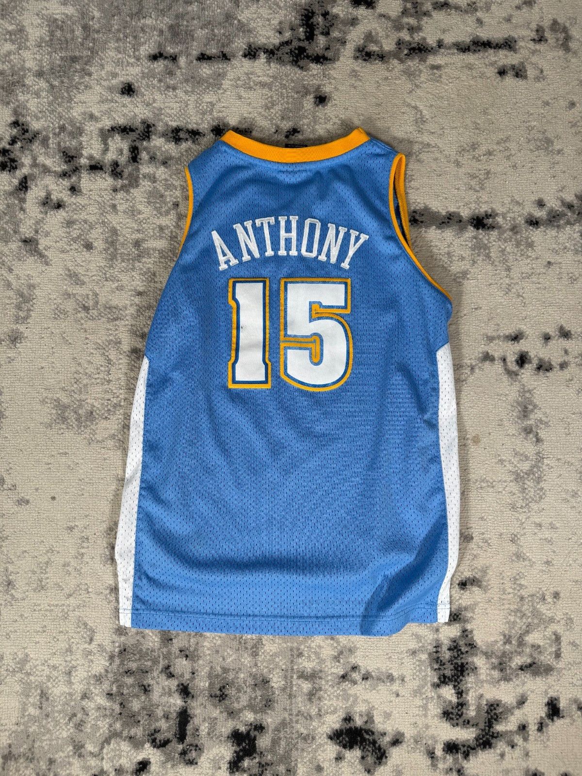 NBA NBA Reebok Denver Nuggets Carmelo Anthony #15 Jersey Size US XS / EU 42 / 0 - 2 Thumbnail