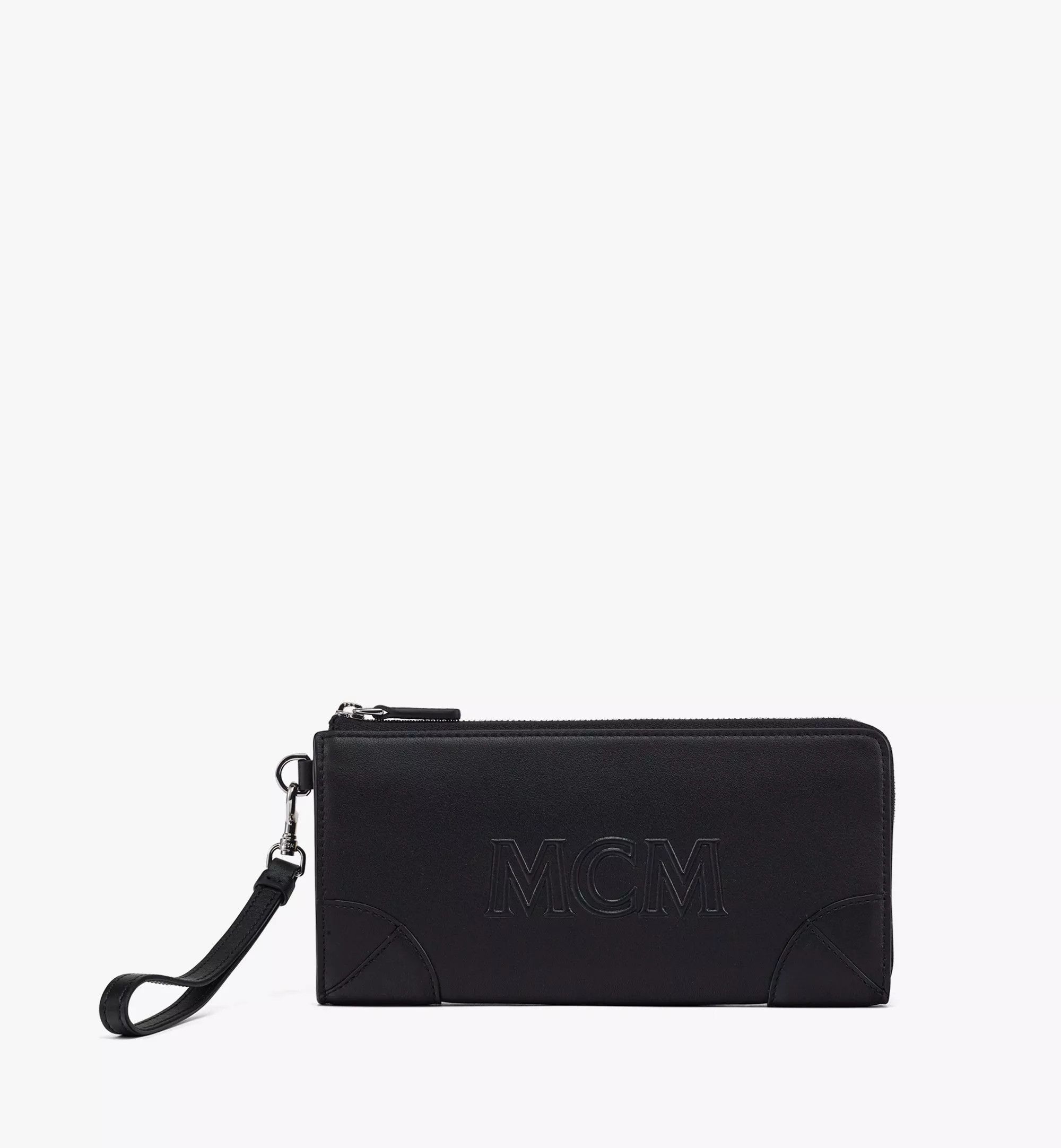 MCM o1mt1gz0225 Size: OS / Zipped Large Wallet in Black Size ONE SIZE - 1 Thumbnail