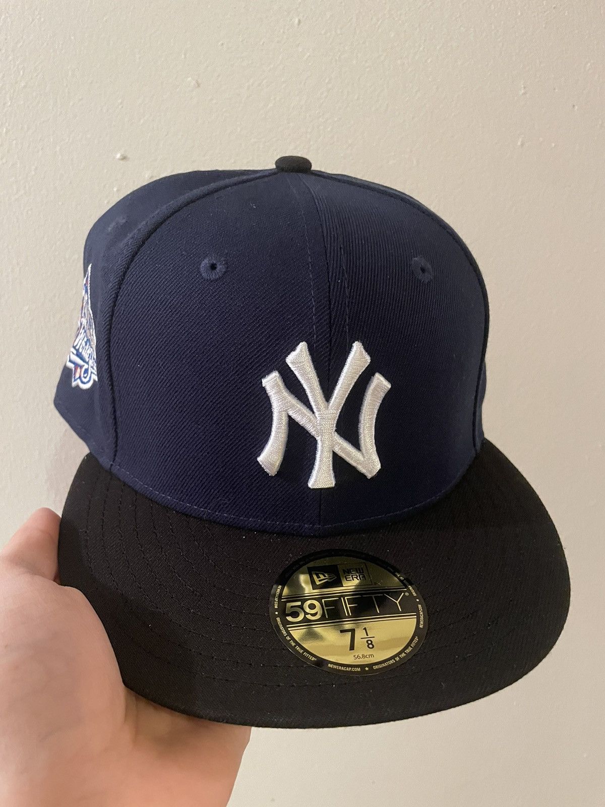 image of Hat Club Noho Exclusive New York Yankees 1999 World Series in Blue, Men's