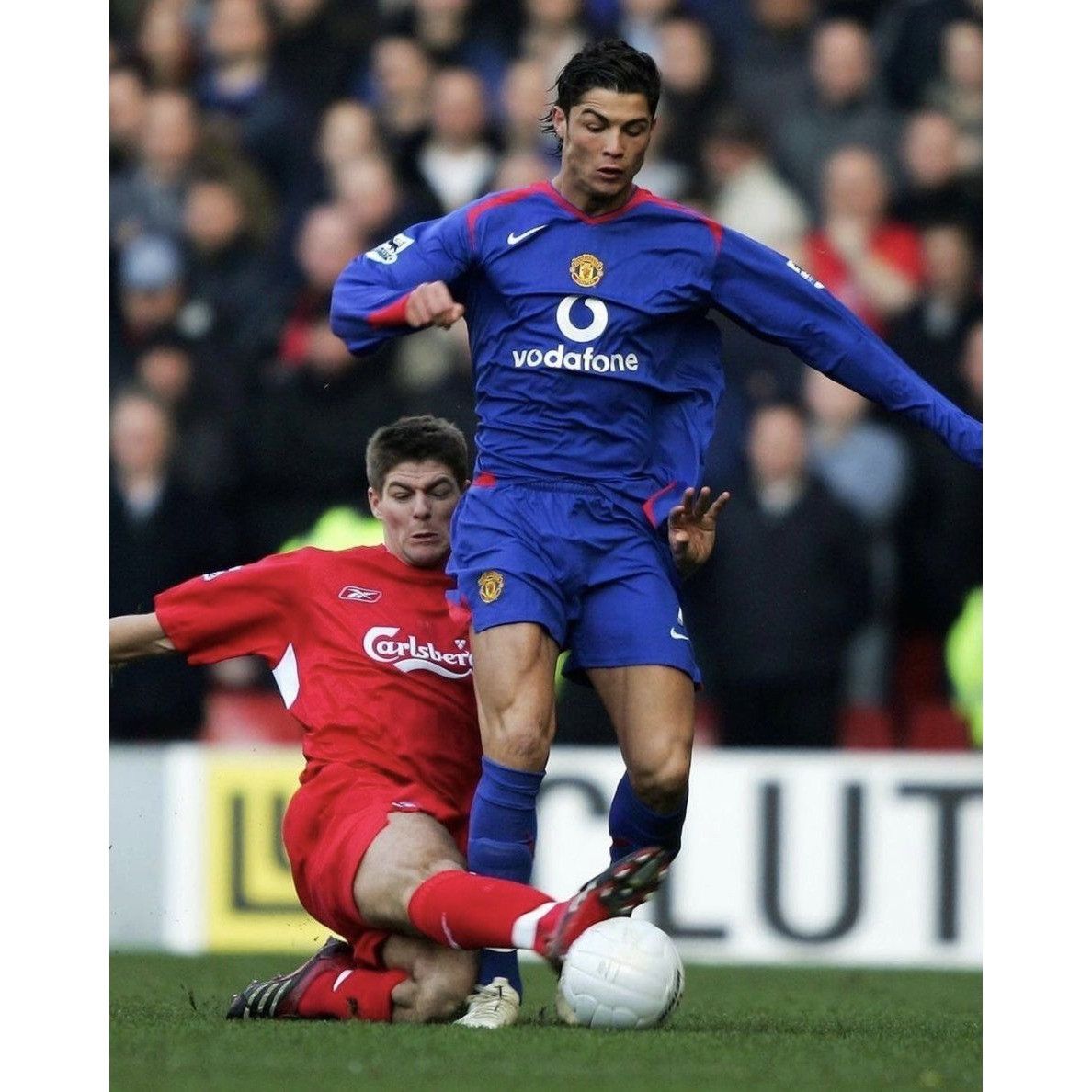 Nike Ronaldo Manchester United 2005 2006 Away Soccer Jersey Nike Ronaldo Manchester United 2005 2006 Away Soccer Jersey