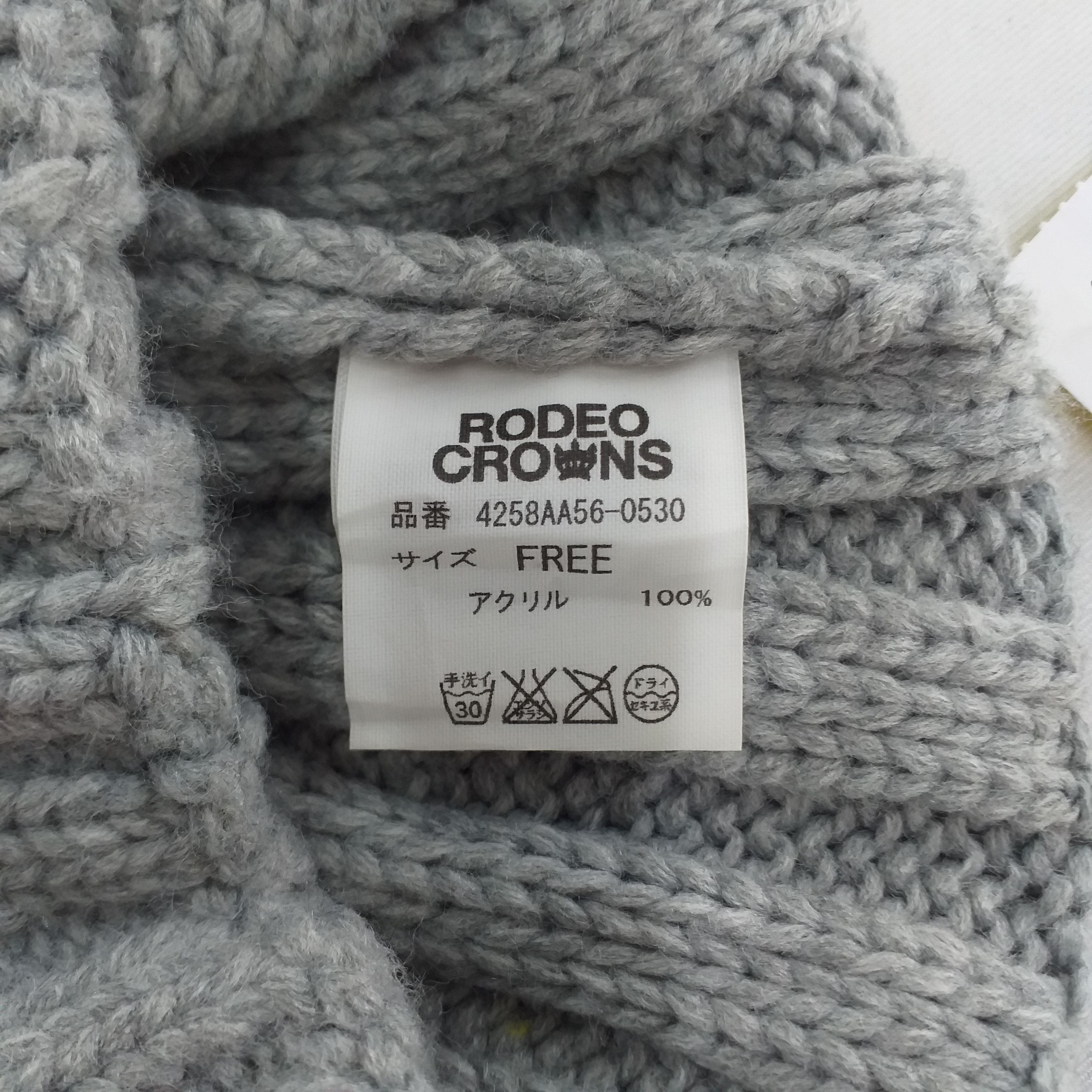Japanese Brand Rodeo Crowns Snow Cap Hat Beanie -BN091 Size ONE SIZE - 4 Thumbnail