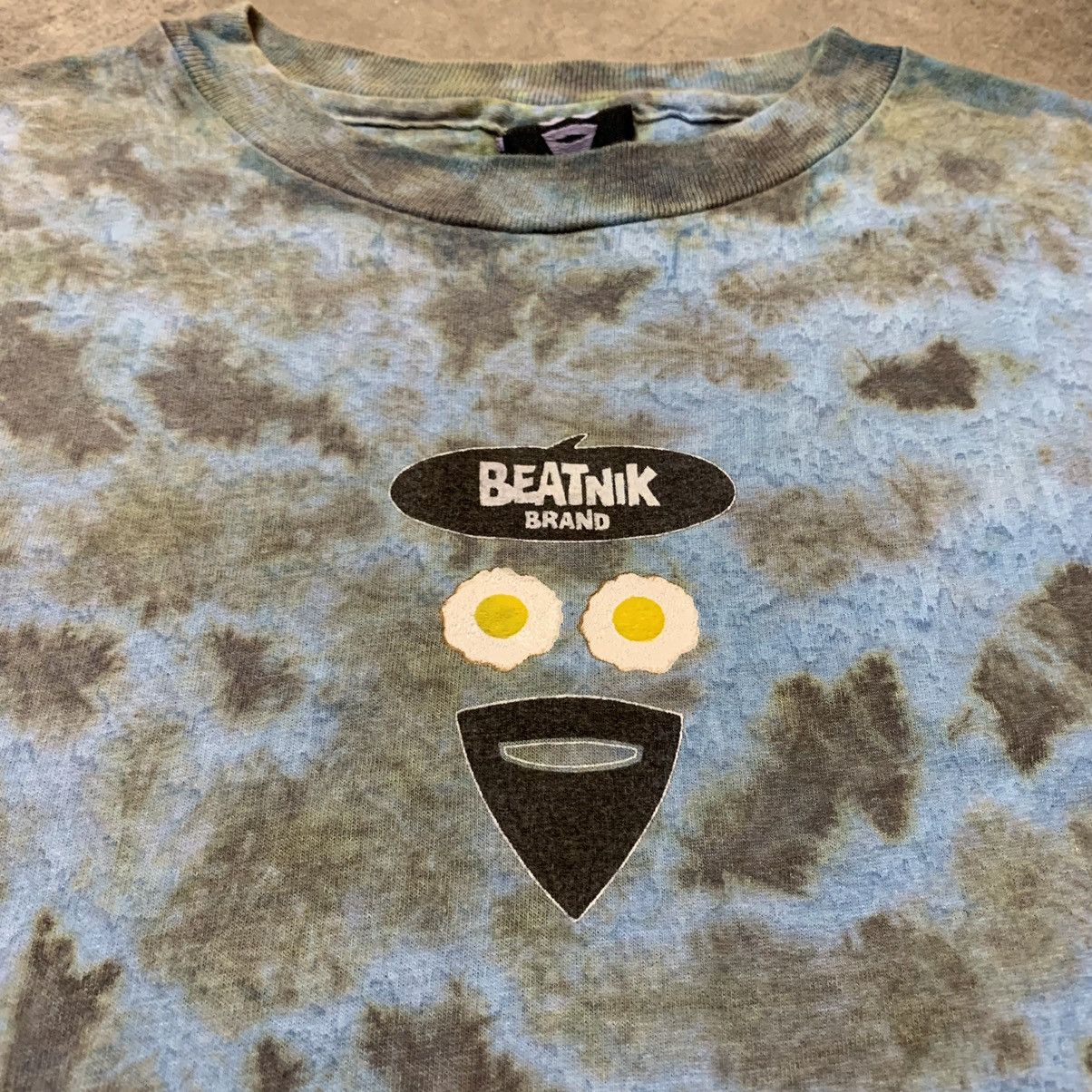 Vintage 90s Beatnik Vintage Tee Shirt Size US L / EU 52-54 / 3 - 4 Thumbnail