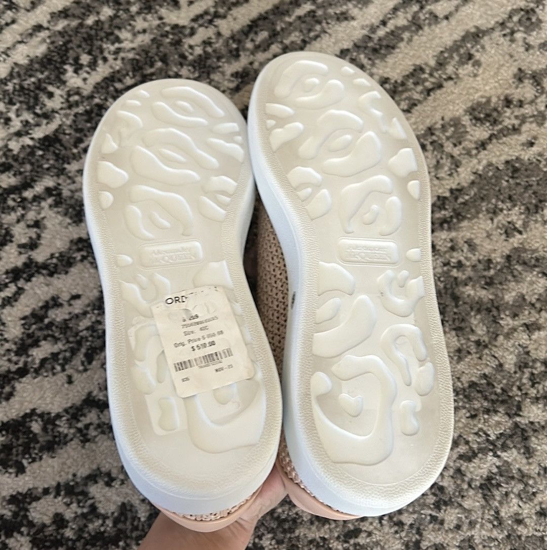 Alexander McQueen Alexander McQueen Larry raffia Oversized sneakers size 40 Size US 10 / IT 40 - 6 Thumbnail