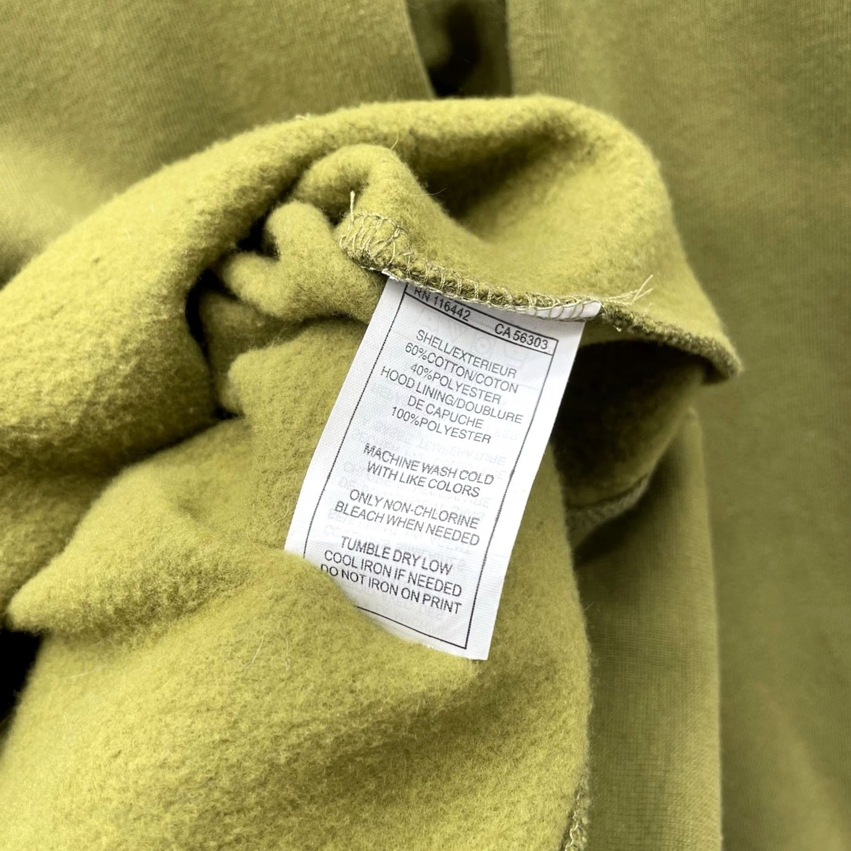 Empyre Empyre Hoodie Mens Medium Graphic Green Sweatshirt Sherpa Fleece Skater Street Size US M / EU 48-50 / 2 - 7 Thumbnail