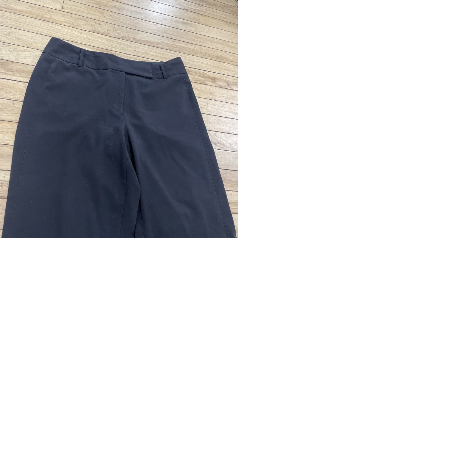 Vintage Tahari Women's Pants Black Straight Leg Wool Polyester 12 Dress Pants Office Workwear Casual Size 34" / US 12 / IT 48 - 11 Thumbnail