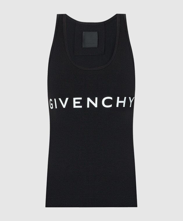 Givenchy o1w1db10325 Tank Top in Black Size M / US 6-8 / IT 42-44 - 1 Thumbnail