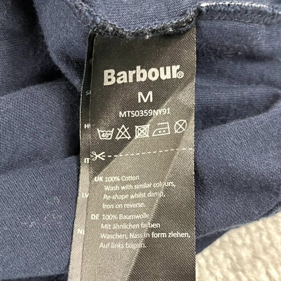 Barbour BARBOUR Shirt Mens Medium Blue White Crab Print Basic T Animal Short Sleeve Mens Regular Medium Blue Crab Print Barbour Shirt Size US M / EU 48-50 / 2 - 6 Thumbnail