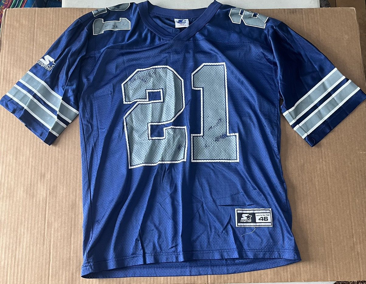 NFL × Starter × Vintage Vintage Dion Sanders Cowboys Starter Jersey Size US M / EU 48-50 / 2 - 1 Thumbnail