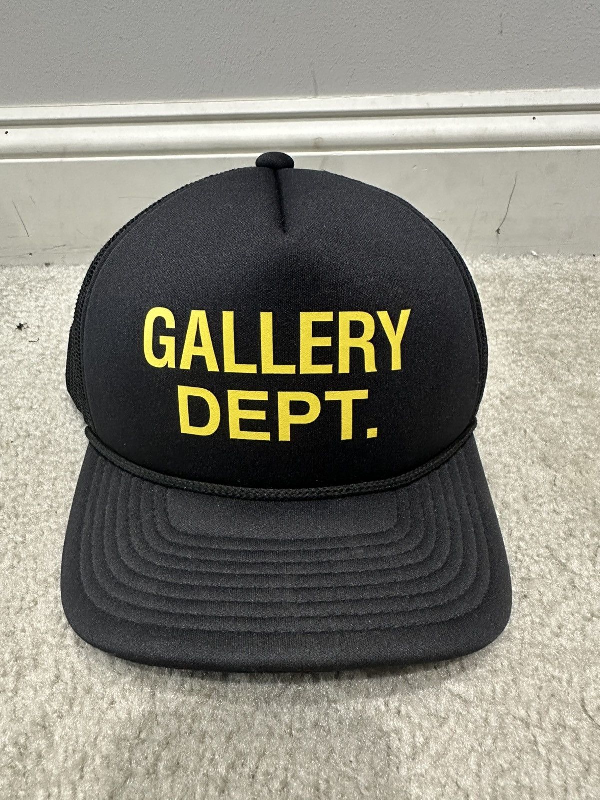 Gallery Dept. Gallery Dept. Trucker Cap ‘Black’ Size ONE SIZE - 1 Thumbnail