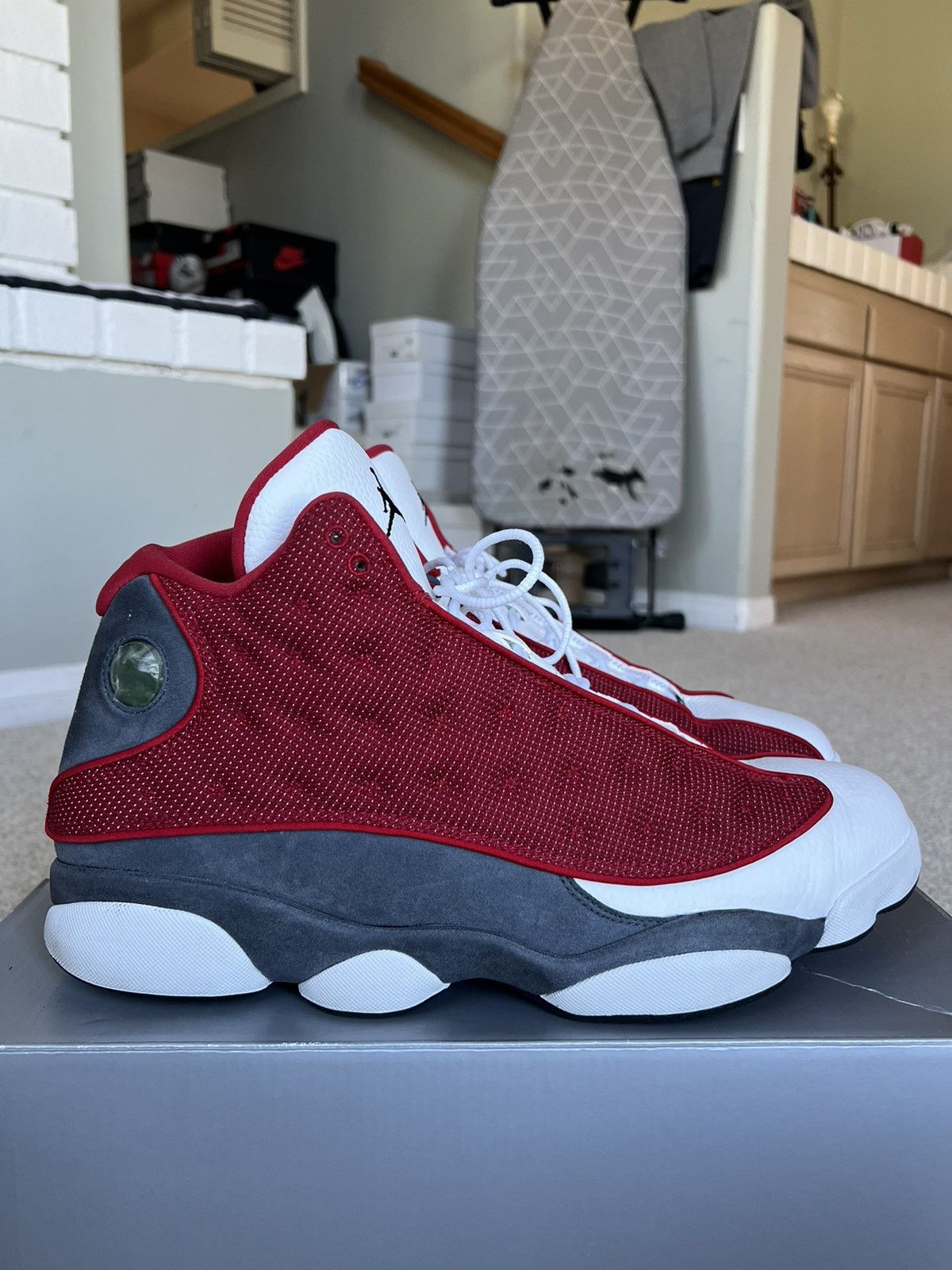 Nike Air Jordan 13 Retro ‘Gym Red Flint Grey’ Size US 15 / EU 48 - 4 Thumbnail