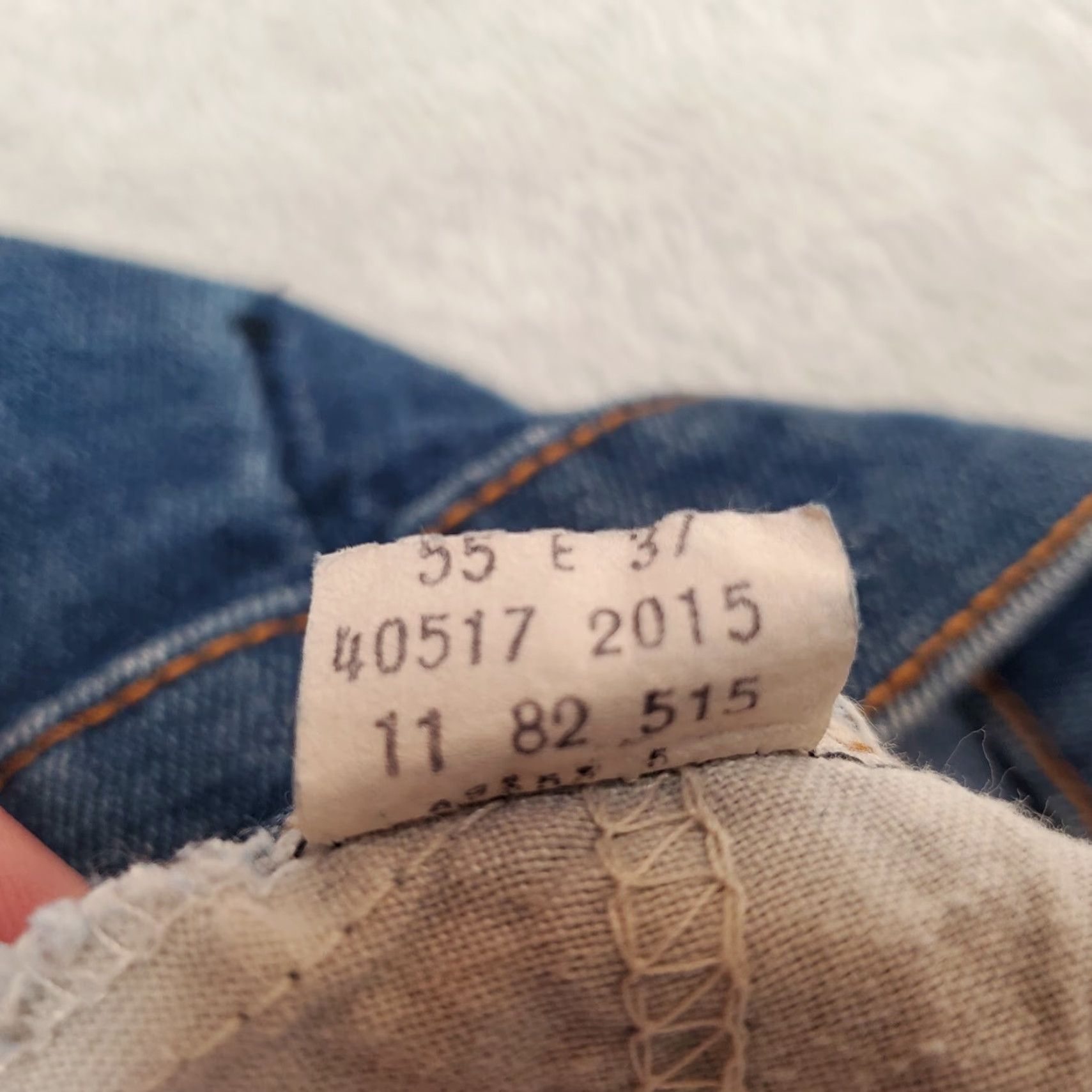 Vintage VINTAGE Levis Jeans Womens 33x31 Blue Denim 515 Boot Cut Everyday Riding Casual Size 24" / US 00 / IT 34 - 6 Thumbnail