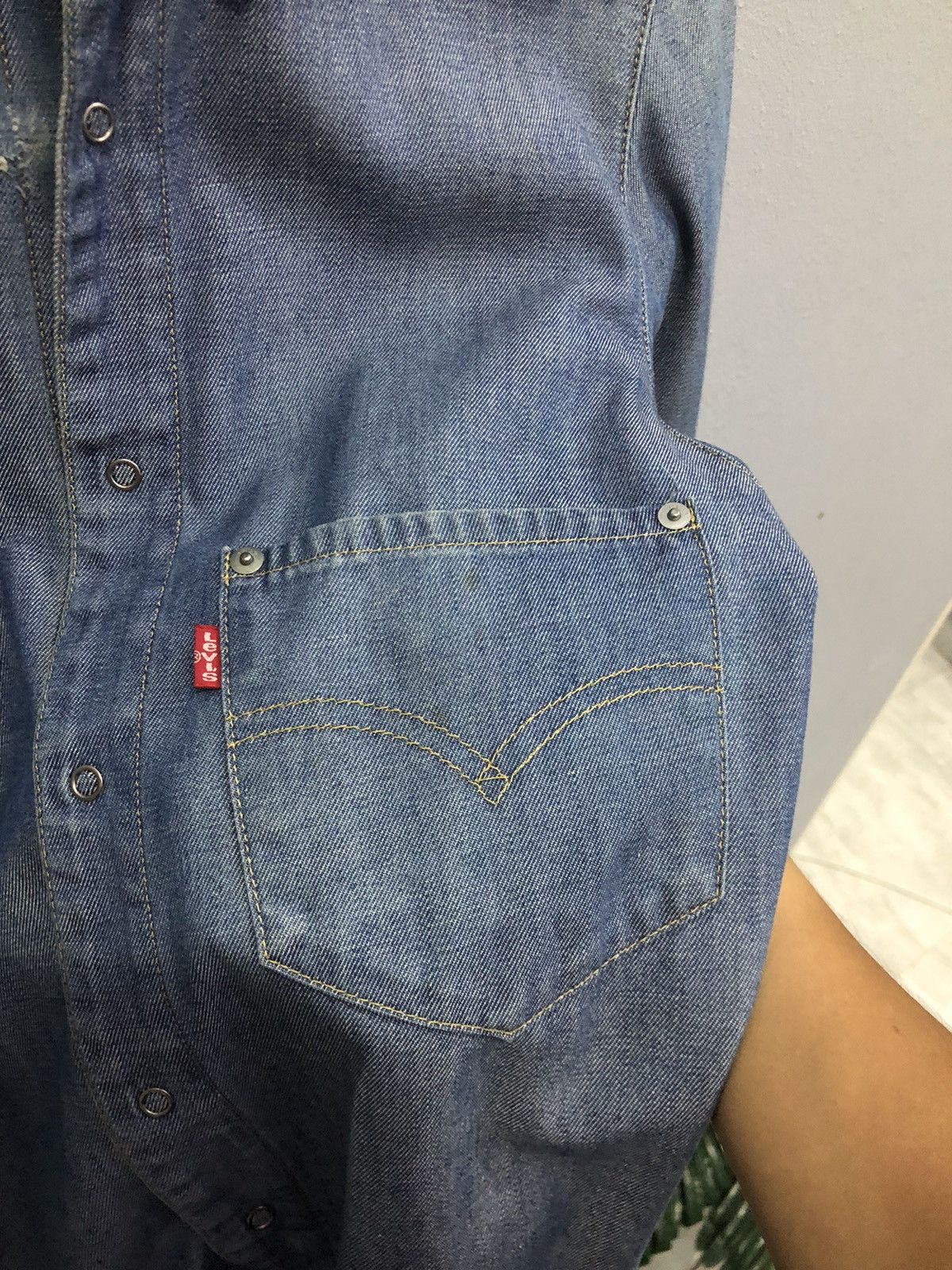Levi's × Levi's Vintage Clothing Levi's Engineered Jeans Chambray Jacket Size US S / EU 44-46 / 1 - 5 Thumbnail