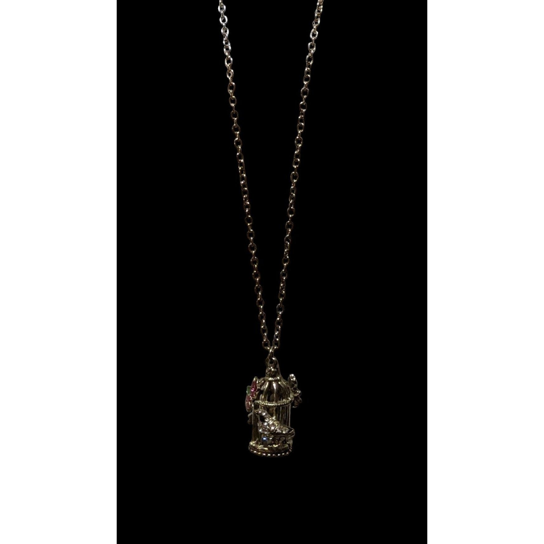 Other Cottagecore Gold Floral Birdcage Necklace Size ONE SIZE - 7 Thumbnail