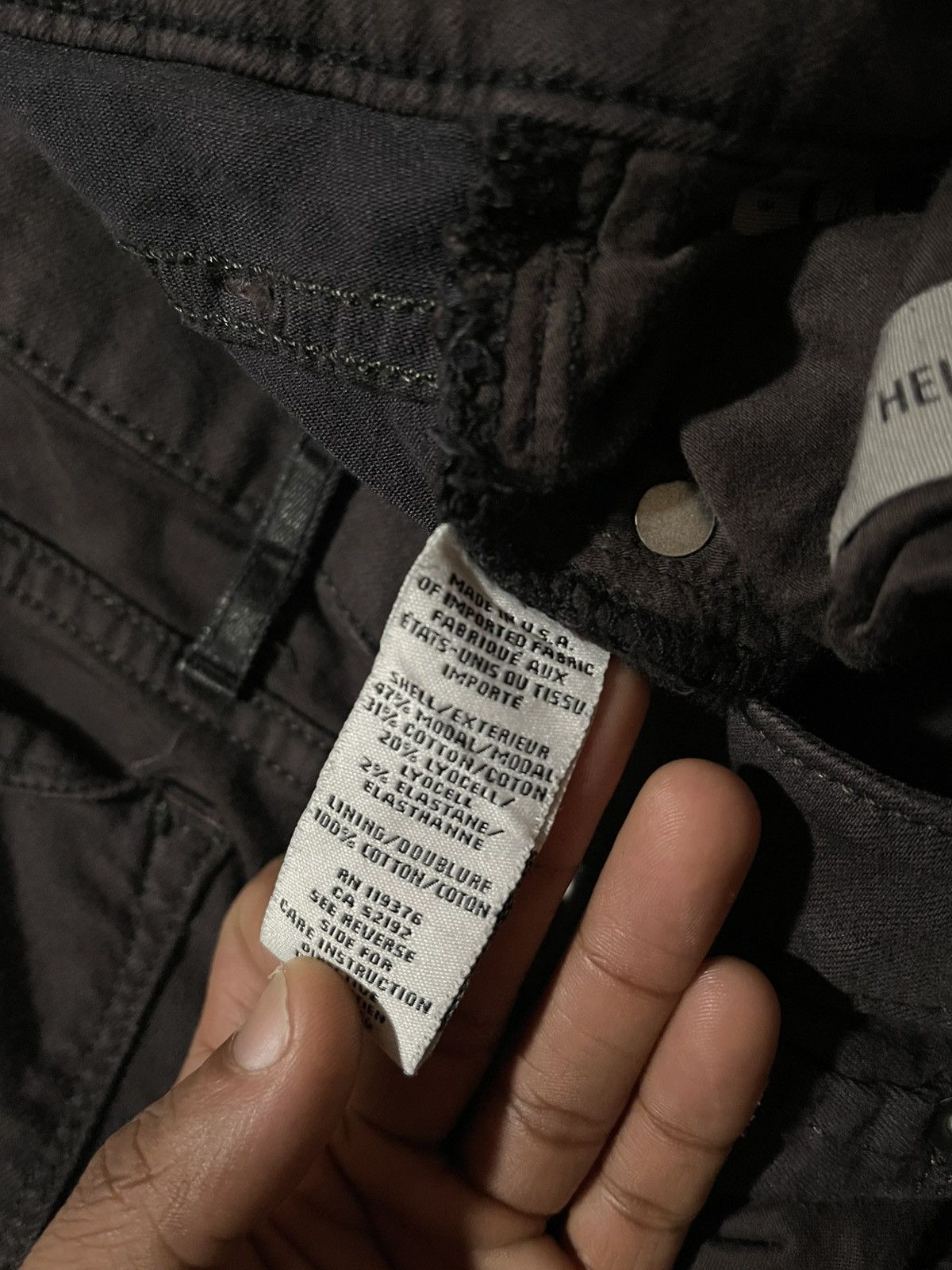 Helmut Lang Helmut Lang Skinny Brown Denims Size 28" / US 6 / IT 42 - 4 Thumbnail