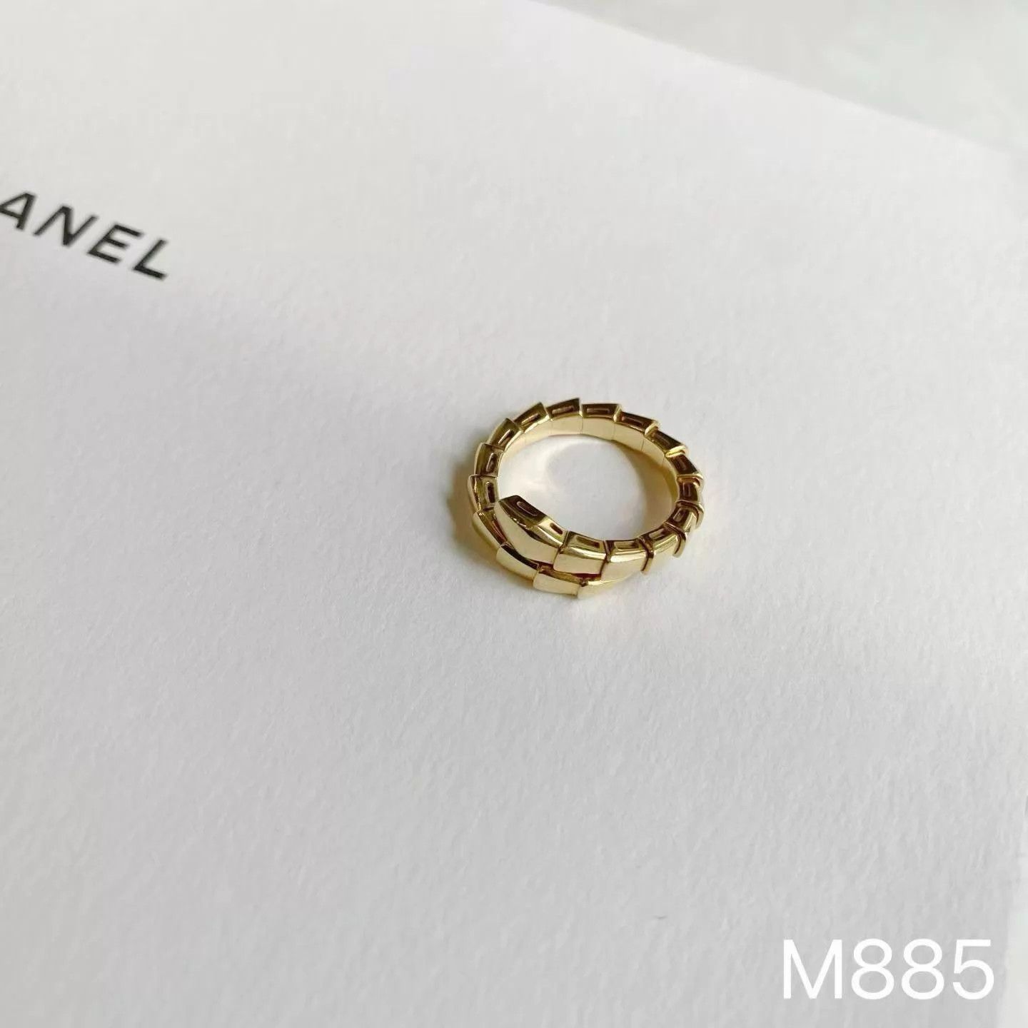 Bvlgari Bvlgari Serpenti Viper 18K Gold Retro Serpentine L 24 M885 Size ONE SIZE - 3 Thumbnail